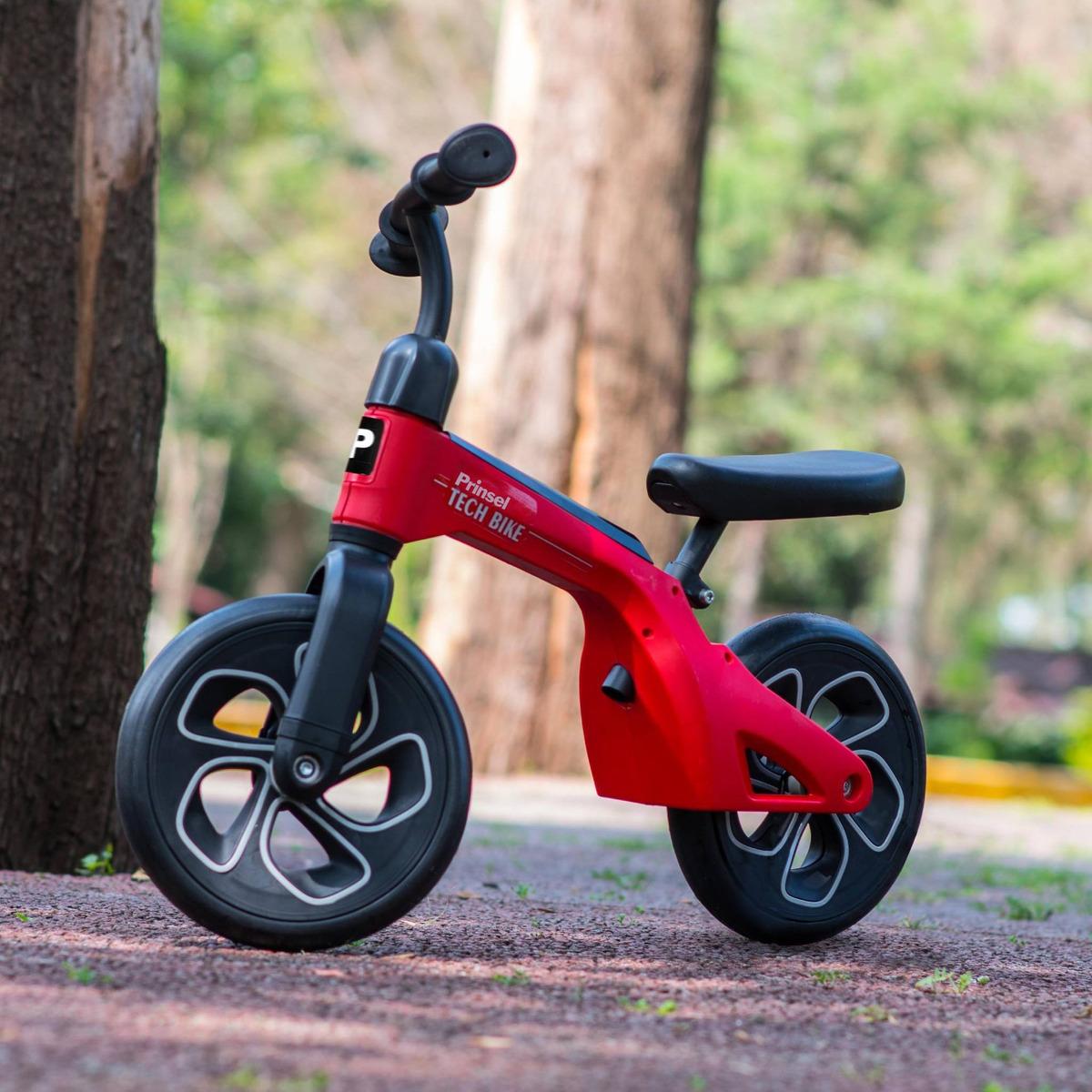 prinsel-tech-balance-bike-roja-bicicleta-sin-pedales image 2