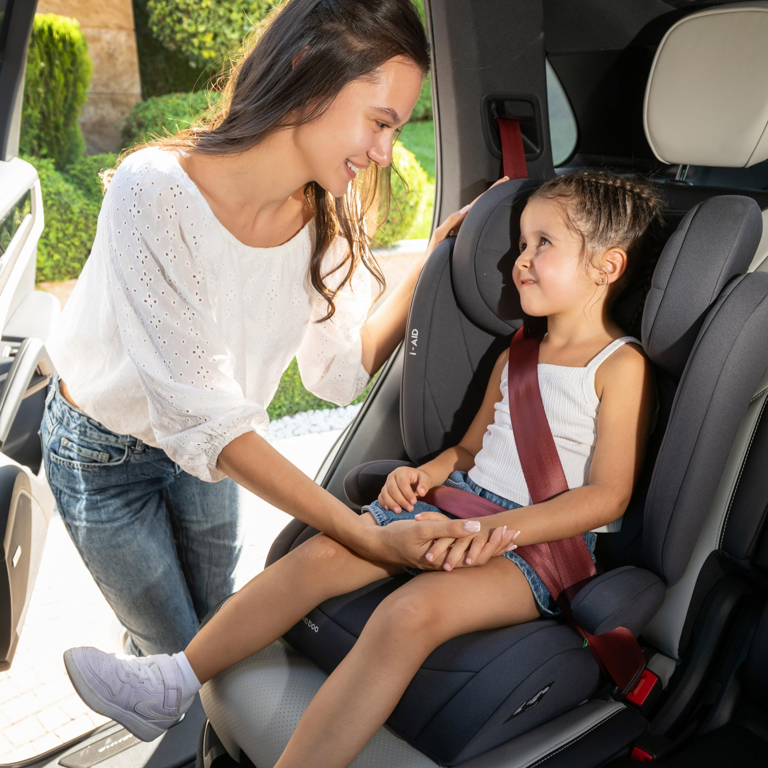 kikkaboo-i-aid-silla-de-coche-grupo-2-3-15-36-kg-100-150-cm-negro-sin-isofix image 2