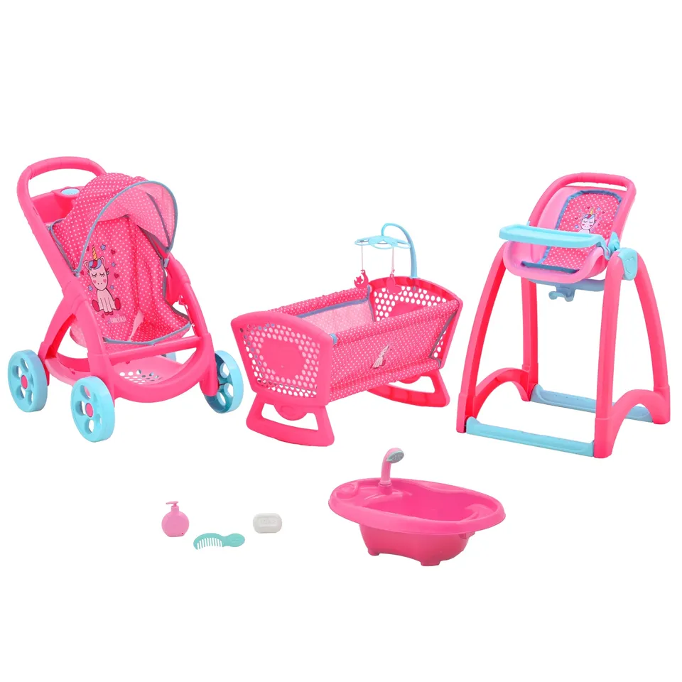 prinsel-combo-sweet-unicornio-lx-set-5-piezas-para-mu-ecas image 1