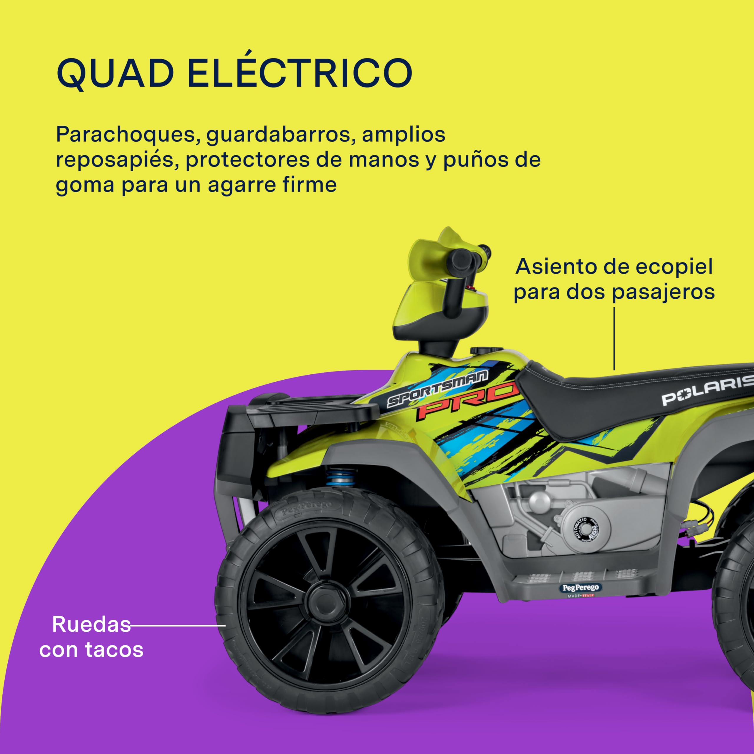 peg-perego-polaris-sportsman-pro-citrus-24v-quad-el-ctrico-2-motores-12-km-h image 4
