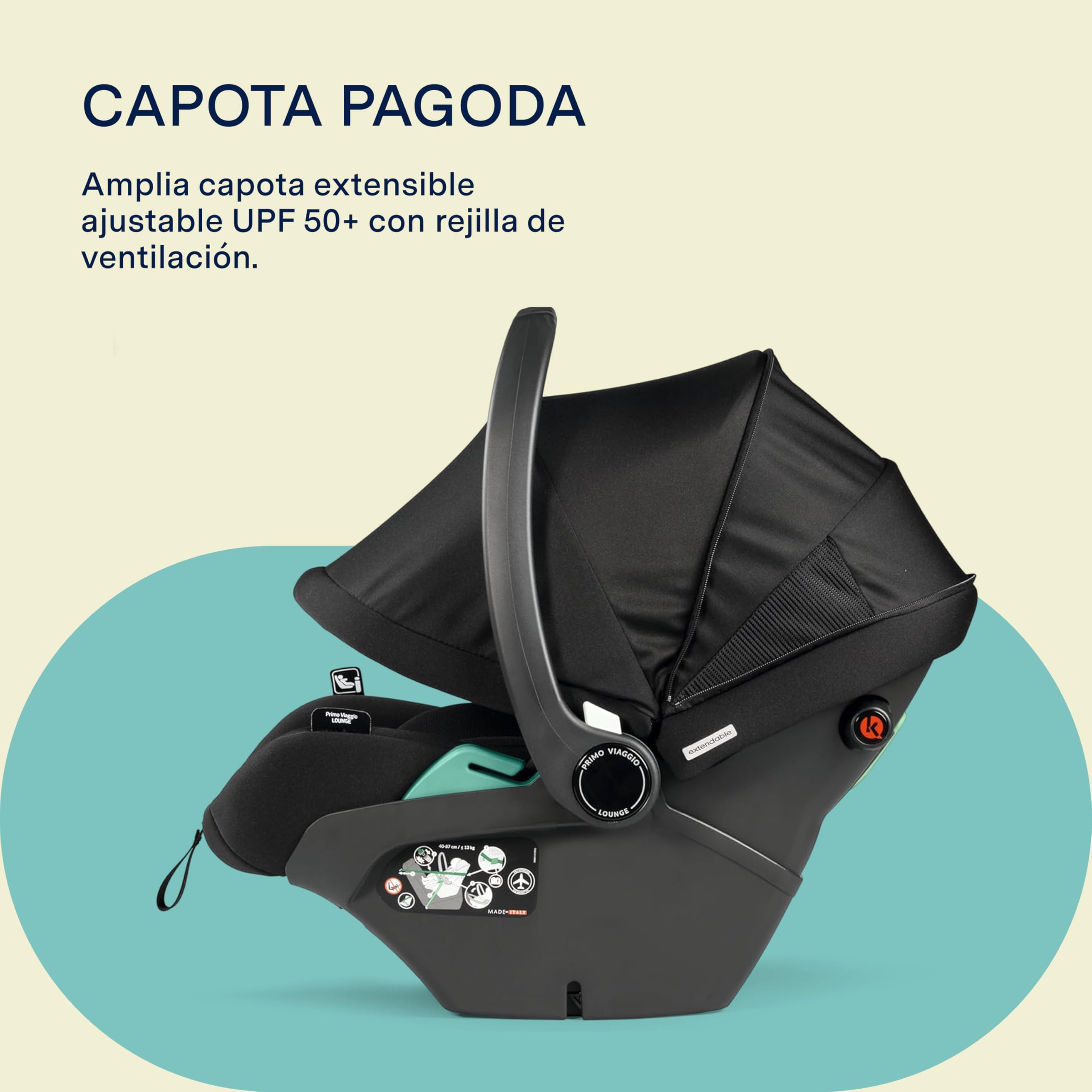 peg-perego-primo-viaggio-lounge-reclinable-i-size-40-87-cm-onyx image 8