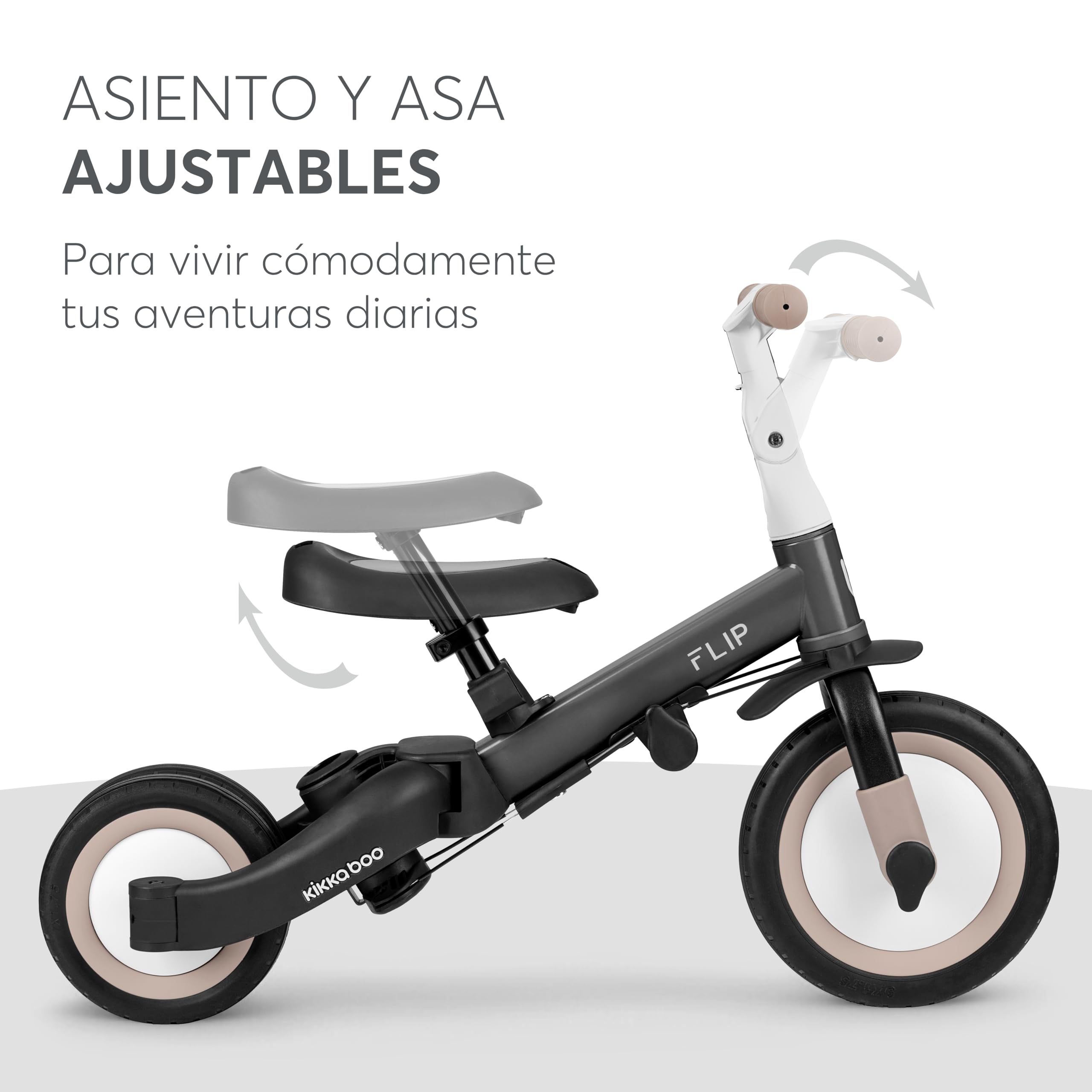 kikkaboo-flip-triciclo-evolutivo-5-en-1-de-1-a-5-a-os-negro image 8