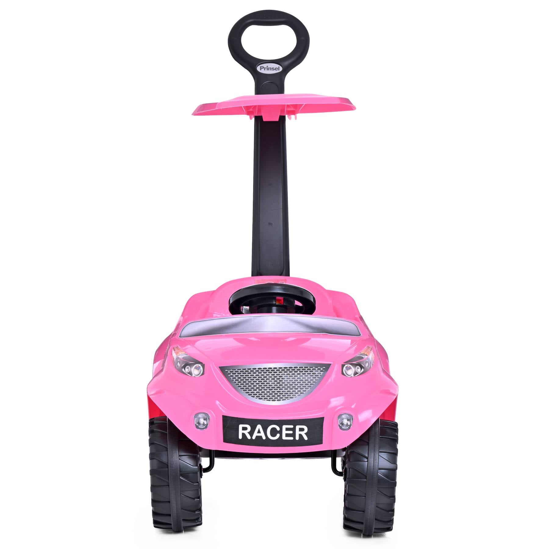 prinsel-push-car-corsa-rosa-montable-deportivo-con-sonidos image 3