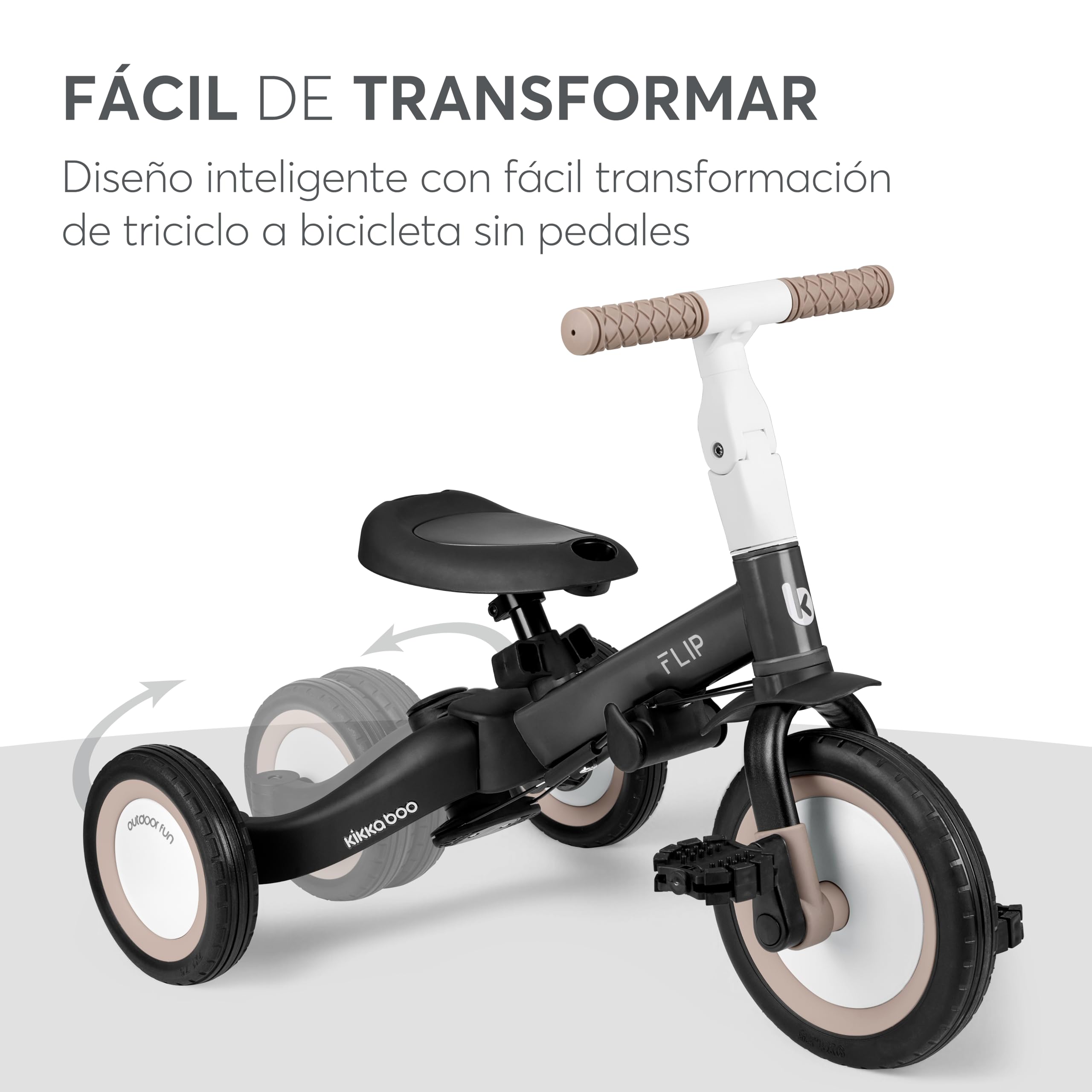 kikkaboo-flip-triciclo-evolutivo-5-en-1-de-1-a-5-a-os-negro image 6
