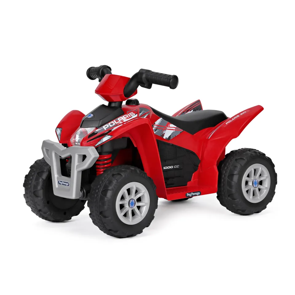 peg-perego-polaris-mini-quad-el-ctrico-infantil-6v-bater-a-litio-90-min-2-7-km-h image 1