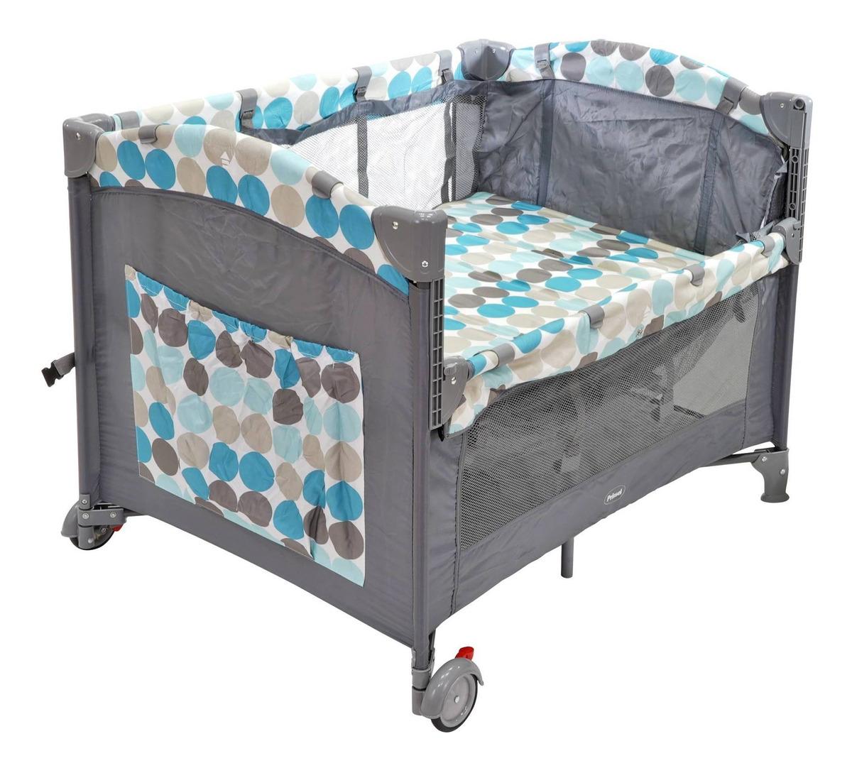 prinsel-baby-colecho-gris-cuna-colecho-y-corral image 3