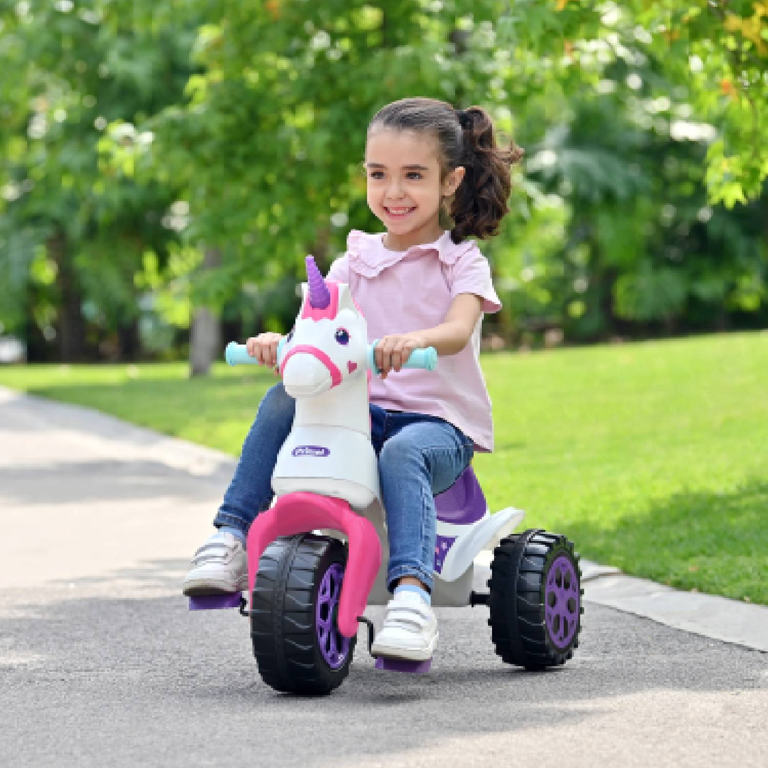 triciclo-prinsel-racer-unicornio-para-ni-a-2-a-5-a-os image 3