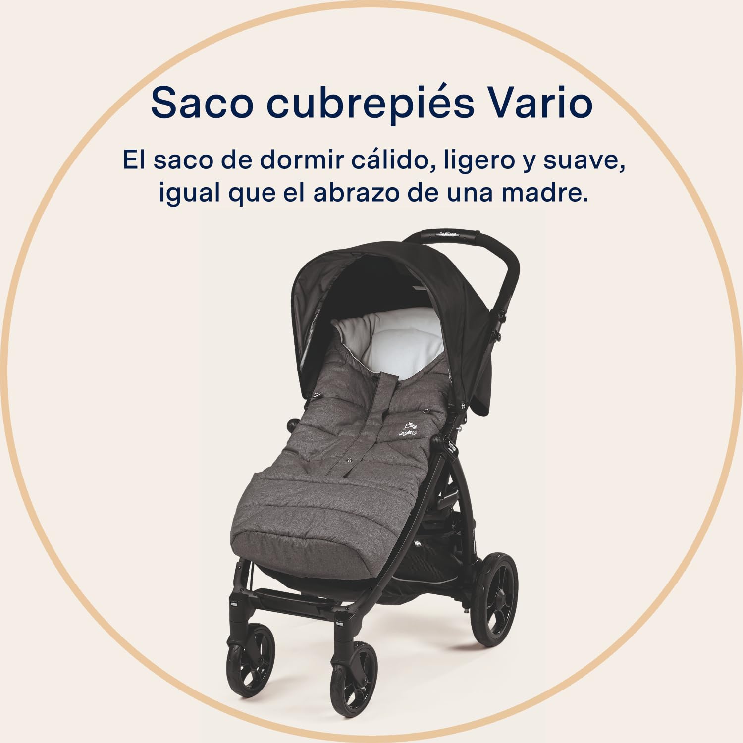 peg-perego-vario-foot-muff-saco-de-invierno-extensible-para-silla-de-paseo-y-sil image 2