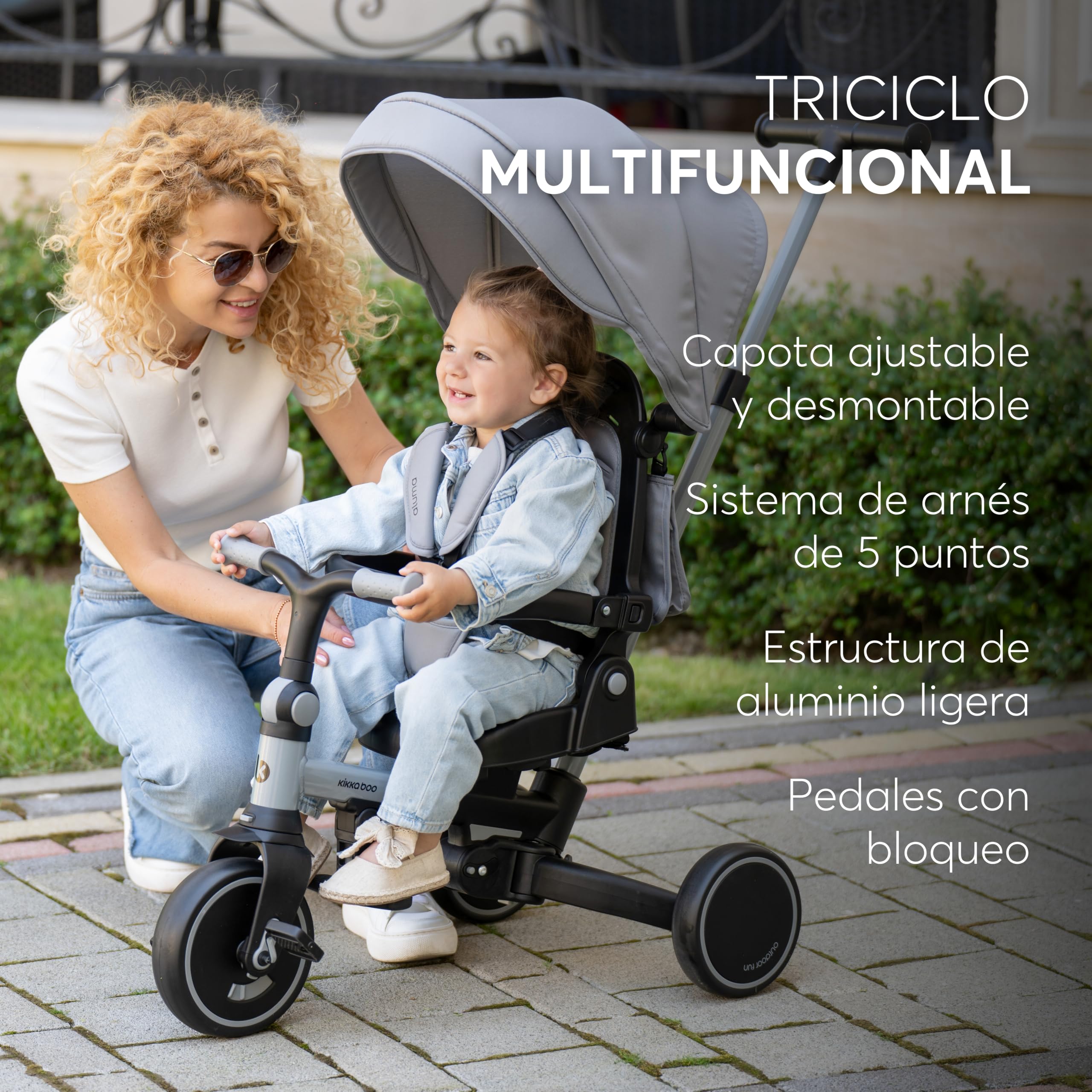 kikkaboo-aluma-triciclo-evolutivo-8-en-1-plegable-verde image 6