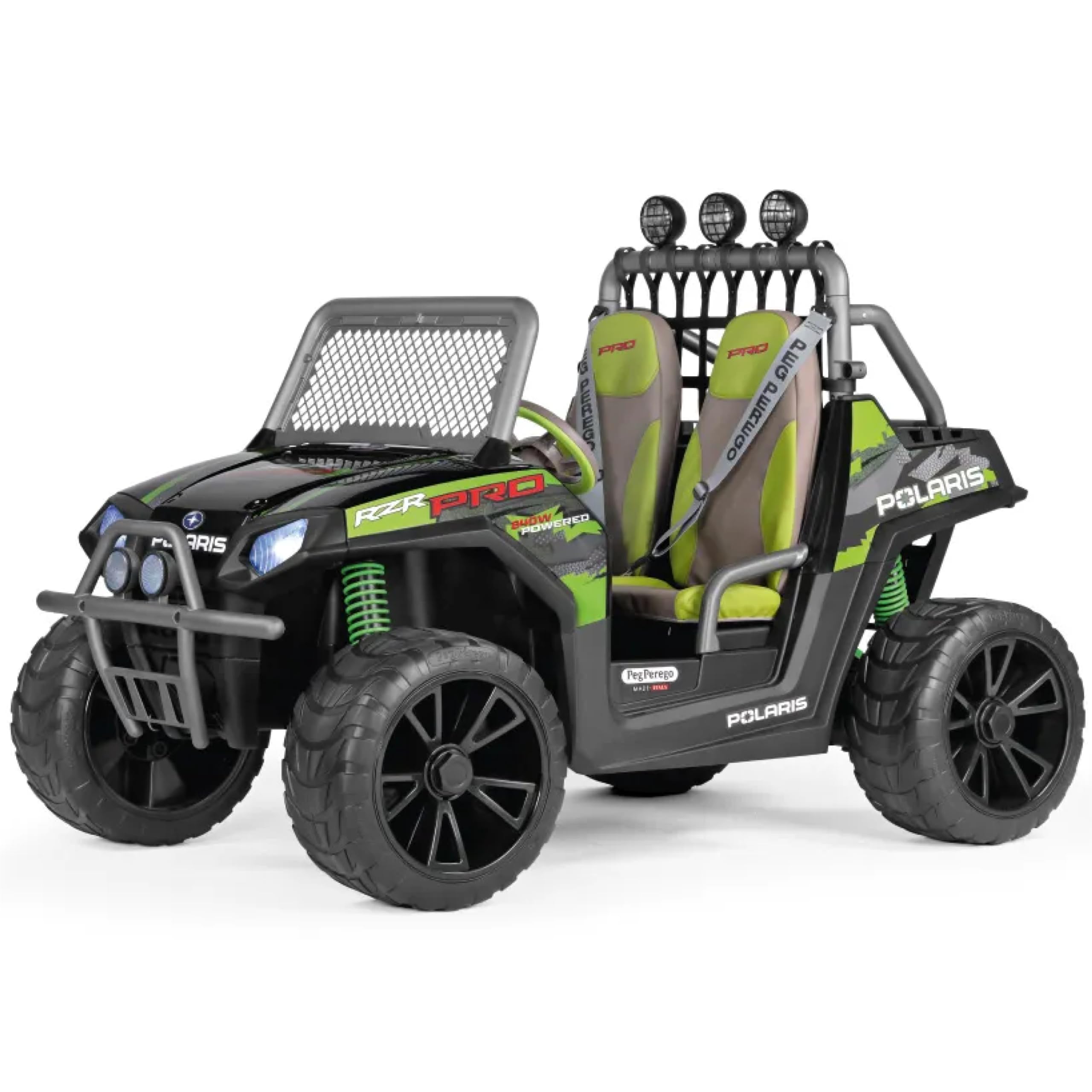 peg-perego-polaris-rzr-pro-green-shadow-todo-terreno-el-ctrico-infantil-24v-2-mo image 1