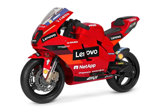 peg-perego-ducati-gp-moto-el-ctrica-12v-con-ruedas-estabilizadoras image 1