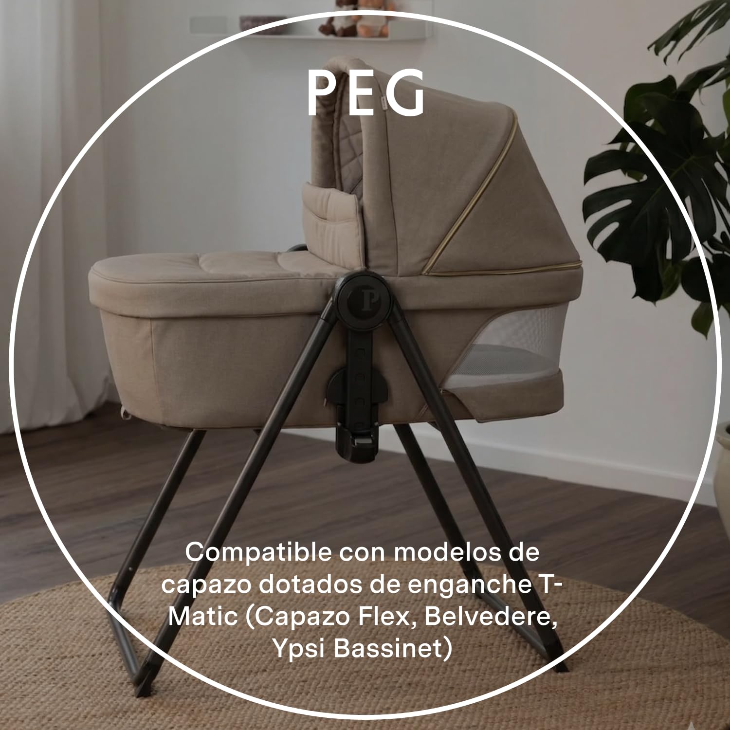 peg-perego-stand-by-me-soporte-ajustable-capazo-y-auto image 5