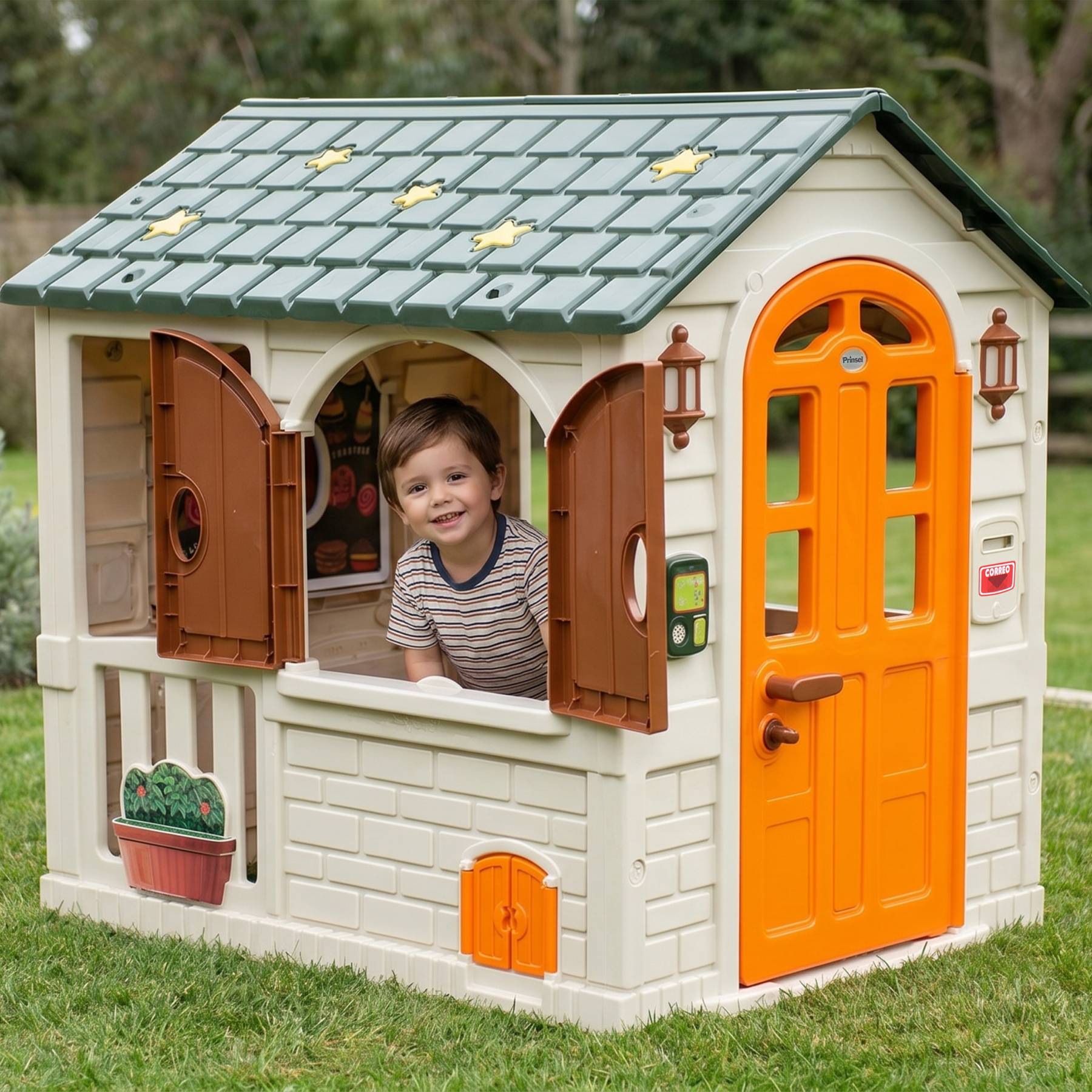 prinsel-playhouse-2-en-1-casita-grill image 2