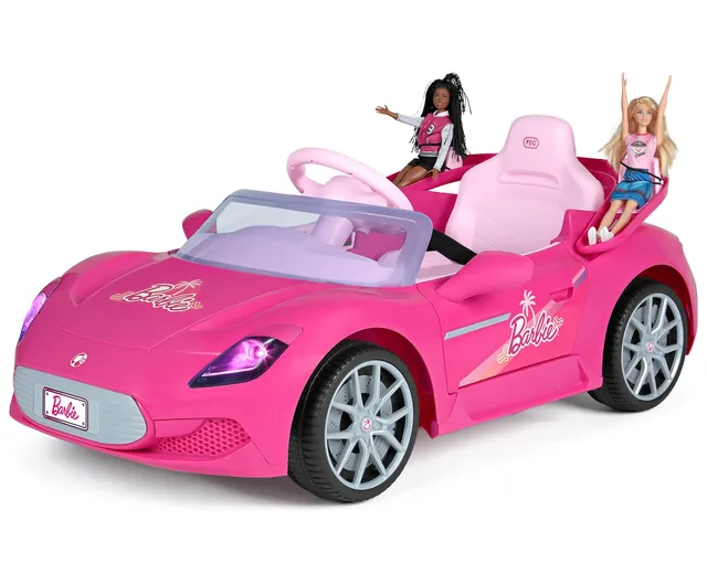 peg-perego-barbie-rc-coche-el-ctrico-12v-2-plazas-mu-ecas-con-mando image 1