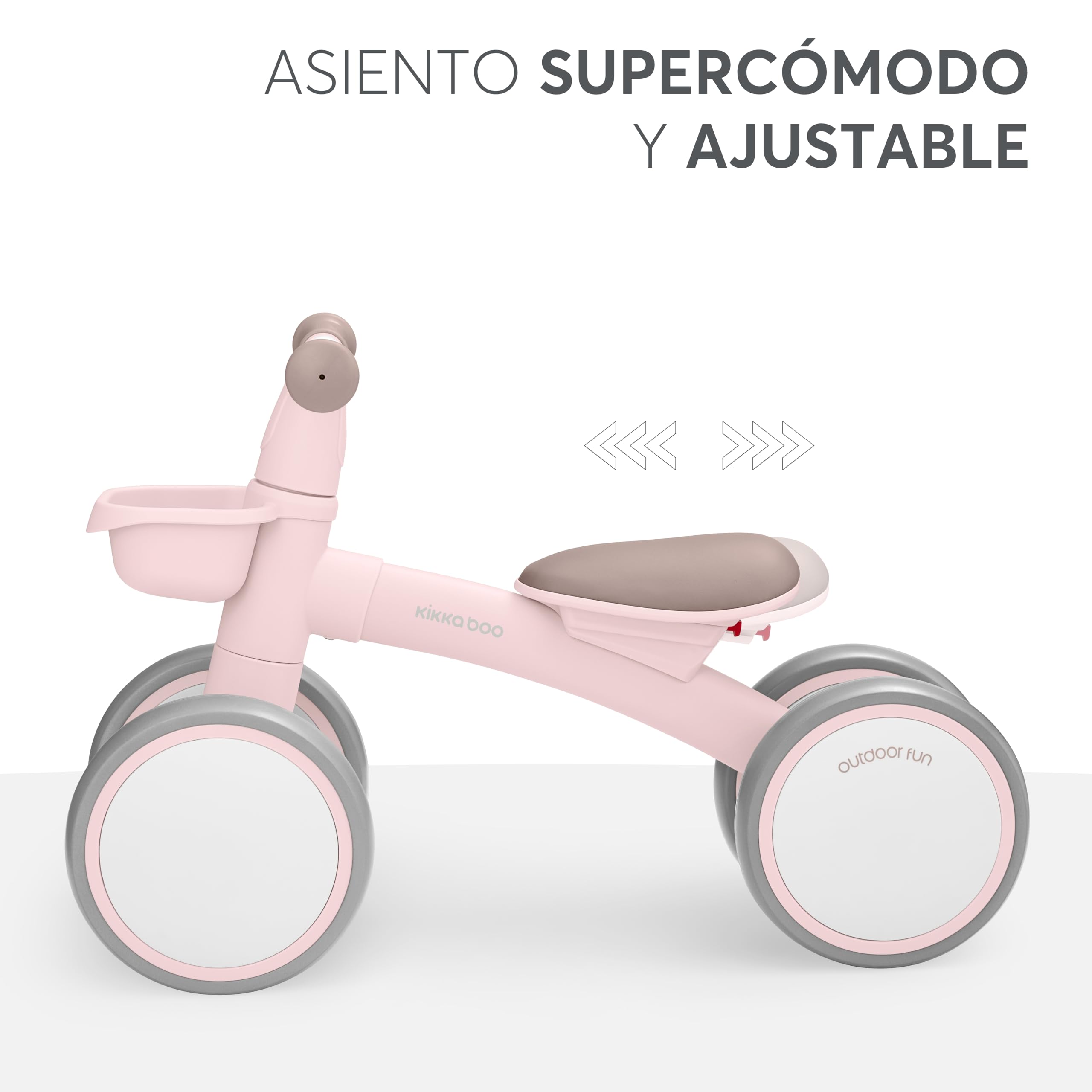 kikkaboo-zipi-bicicleta-sin-pedales-1-3-a-os-rosa-con-cesta image 5