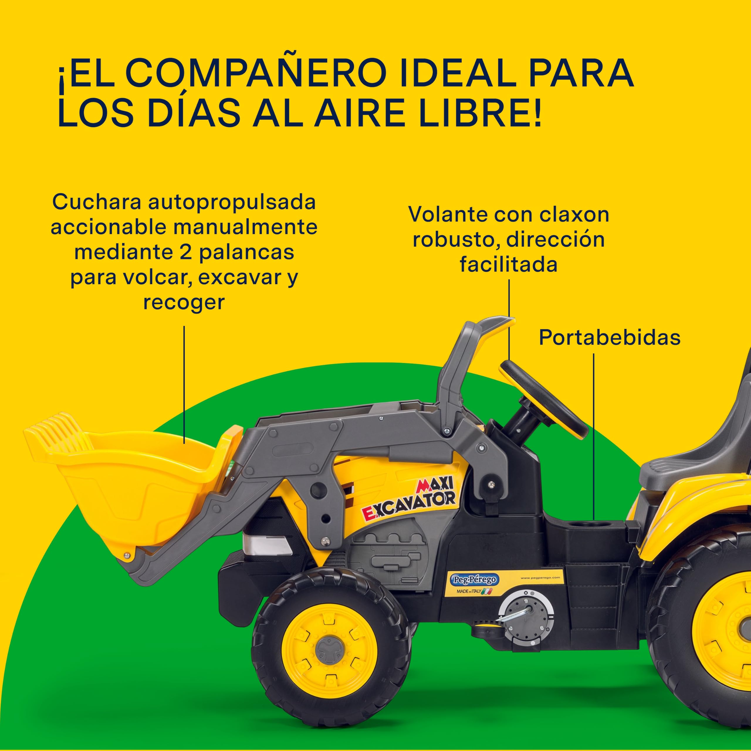 peg-perego-maxi-excavator-excavadora-a-pedales-con-pala image 5