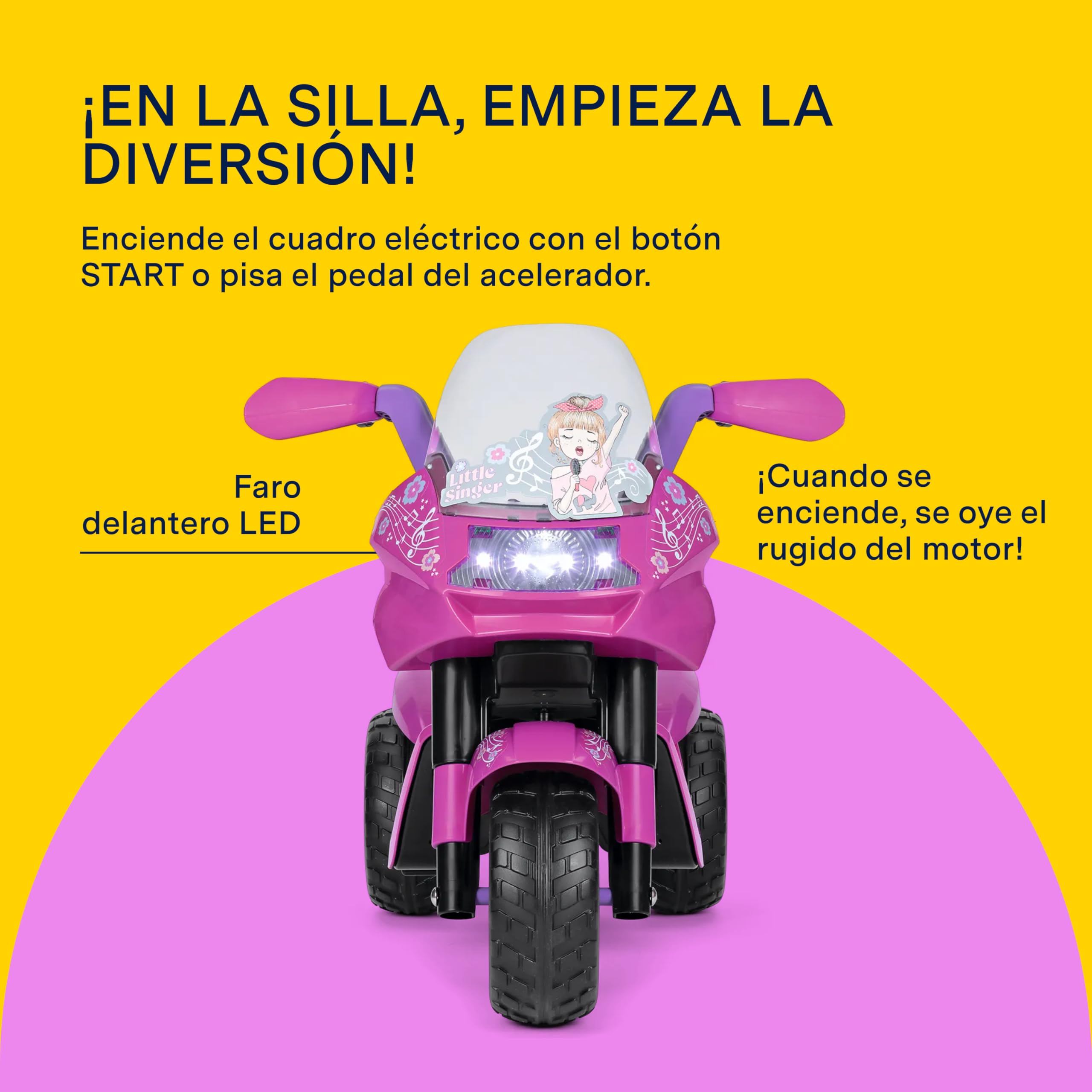 peg-perego-little-singer-moto-el-ctrica-6v-para-ni-os-desde-2-a-os image 3