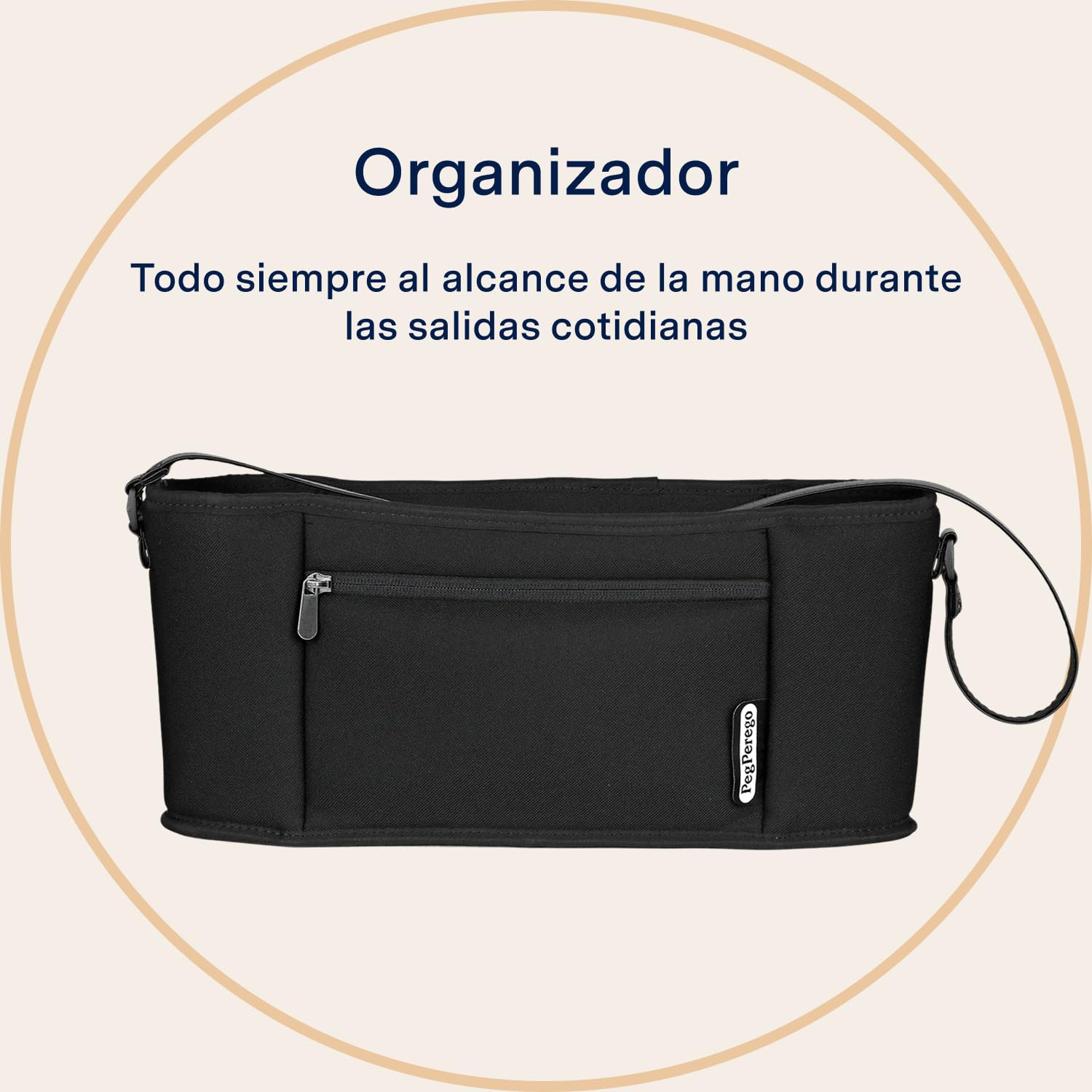 peg-perego-organizer-bolso-organizador-con-bandolera-para-silla-de-paseo image 2