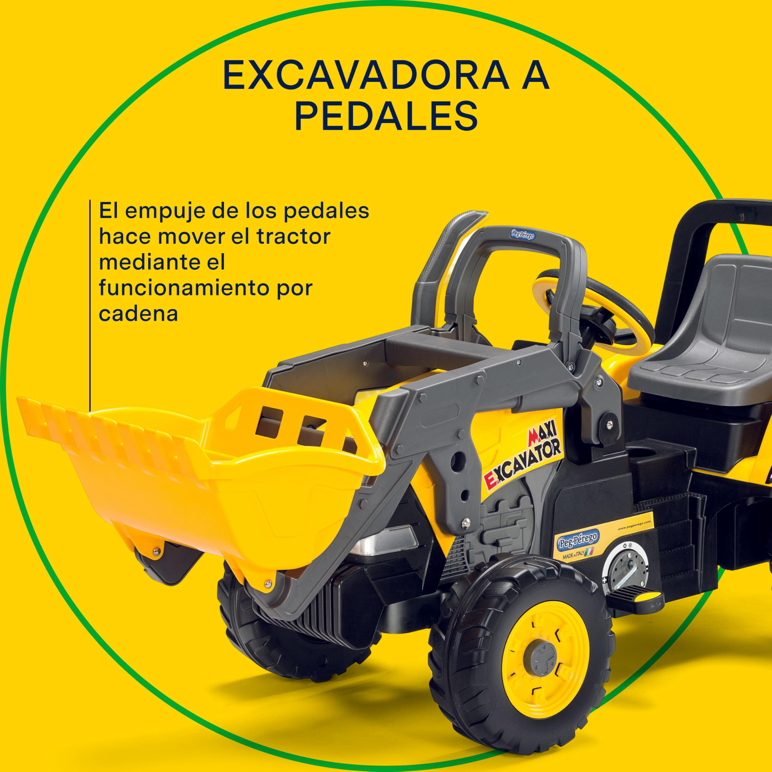 peg-perego-maxi-excavator-excavadora-a-pedales-con-pala image 4