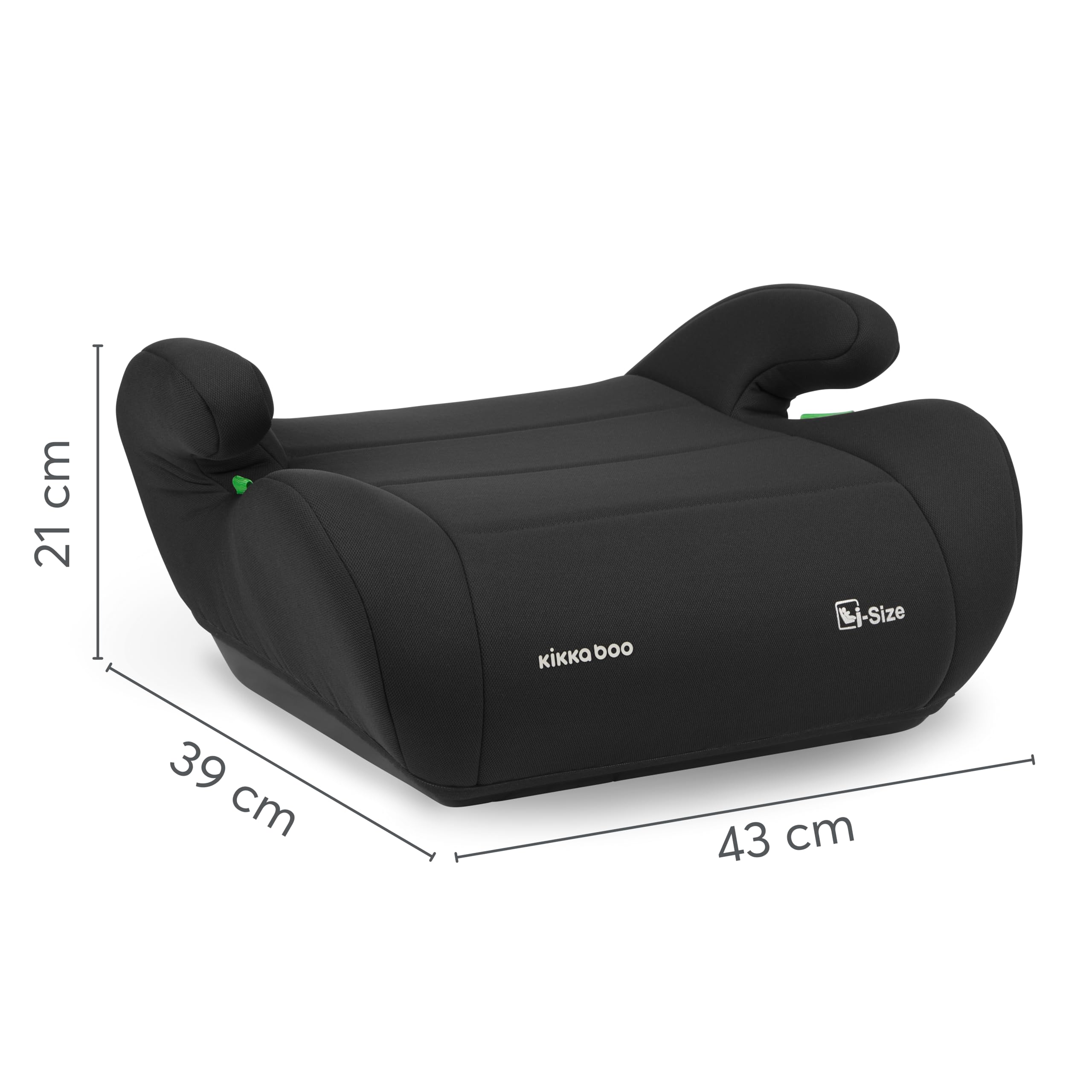 kikkaboo-i-up-alzador-de-coche-i-size-125-150-cm-22-36-kg-negro image 8