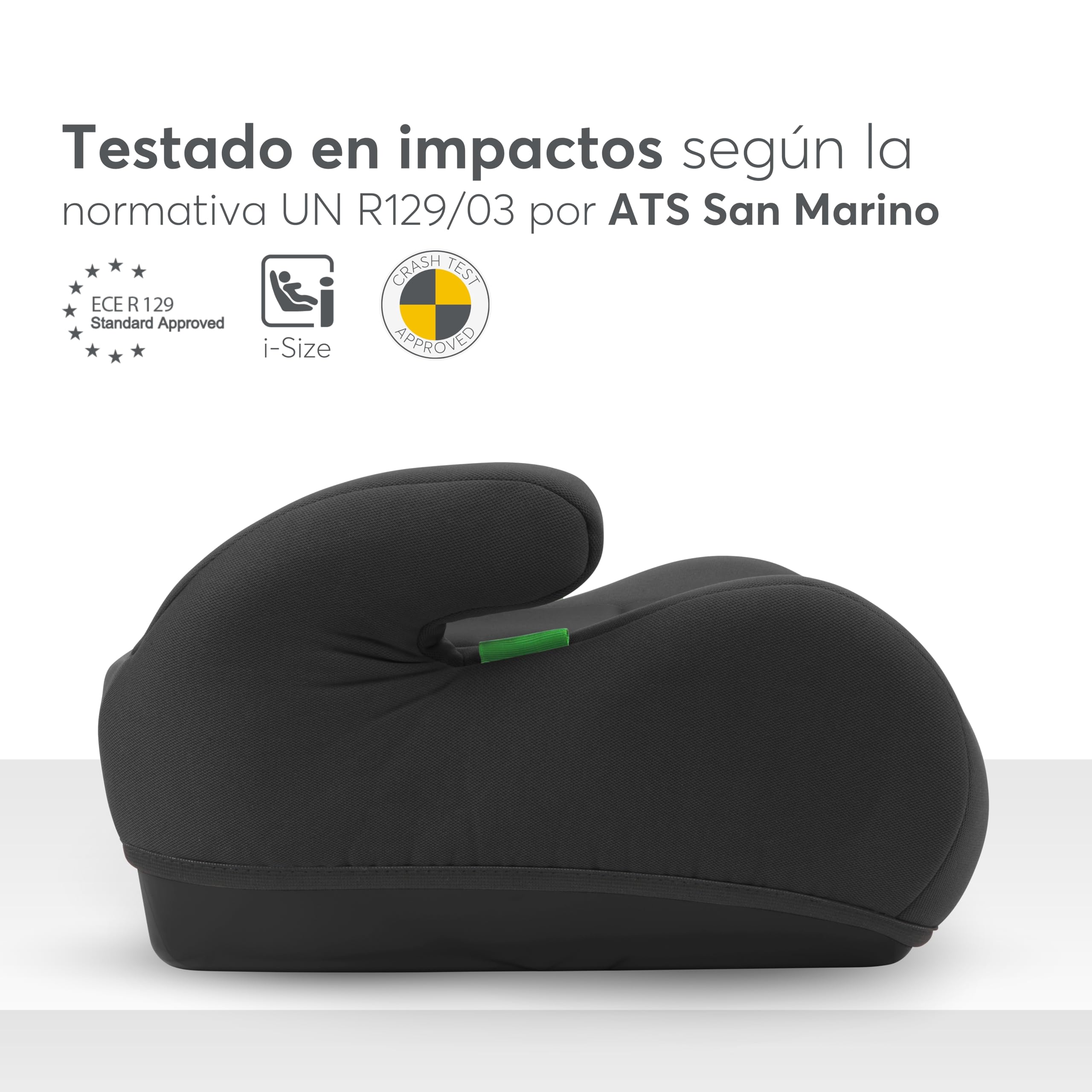 kikkaboo-i-up-alzador-de-coche-i-size-125-150-cm-22-36-kg-negro image 3