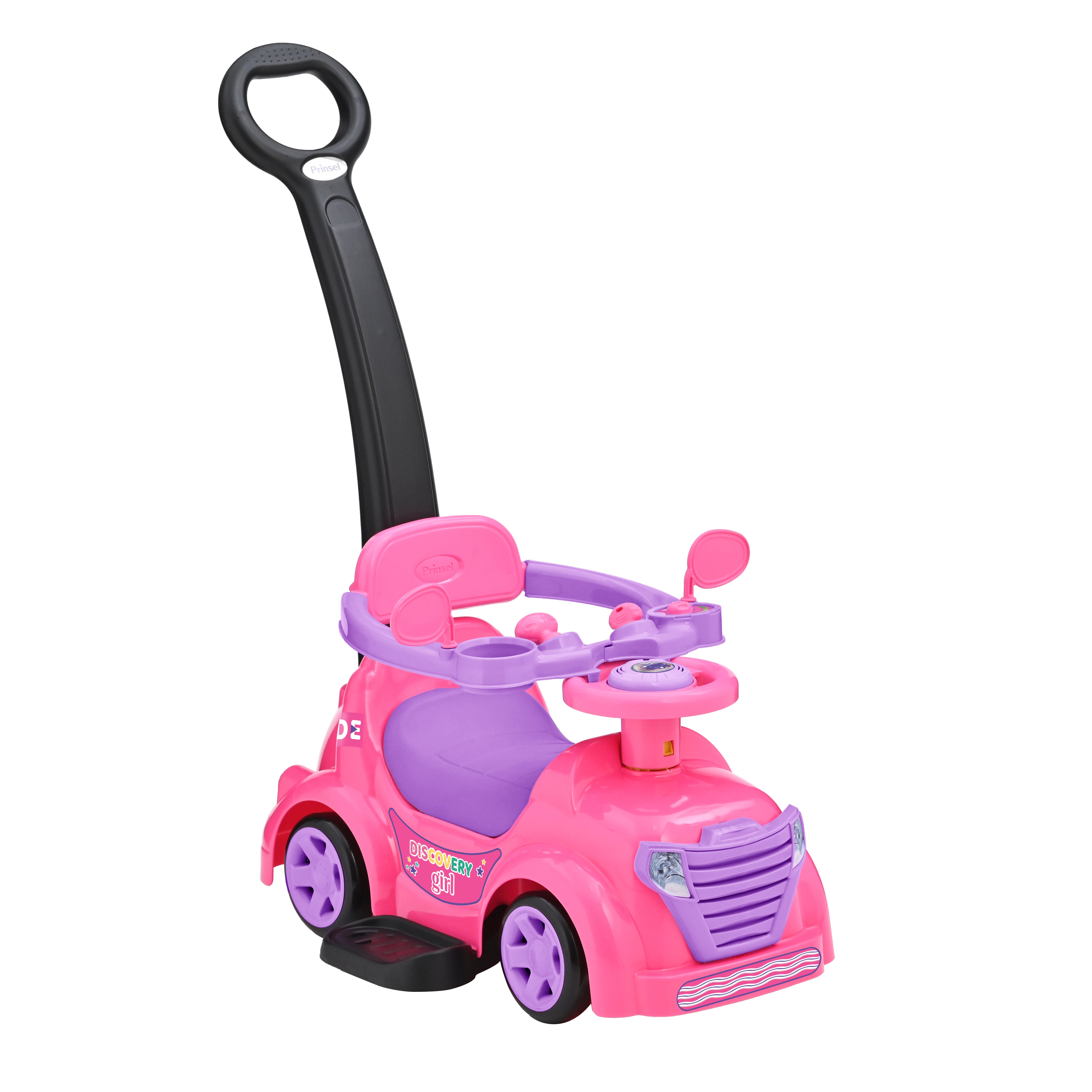 prinsel-discovery-e-line-push-car-rosa-de-1-a-3-a-os image 1