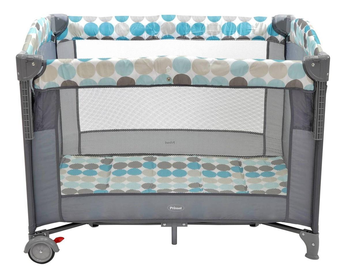 prinsel-baby-colecho-gris-cuna-colecho-y-corral image 8