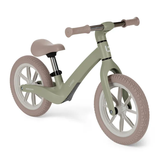 kikkaboo-lanser-bicicleta-sin-pedales-12-verde-militar image 1