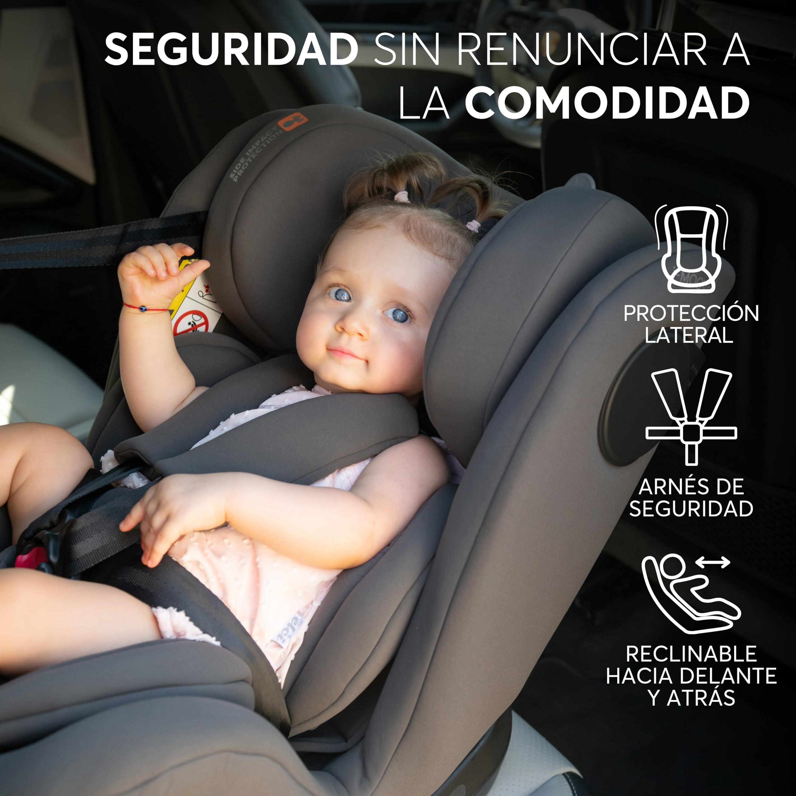 kikkaboo-i-moove-2-silla-coche-i-size-40-150-cm-isofix-360-gris-oscuro image 4