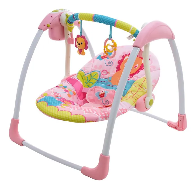 prinsel-mimo-rosa-columpio-el-ctrico-para-beb-5-velocidades image 1