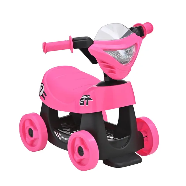 prinsel-moto-gt-rosa-montable-correpasillos-infantil image 1