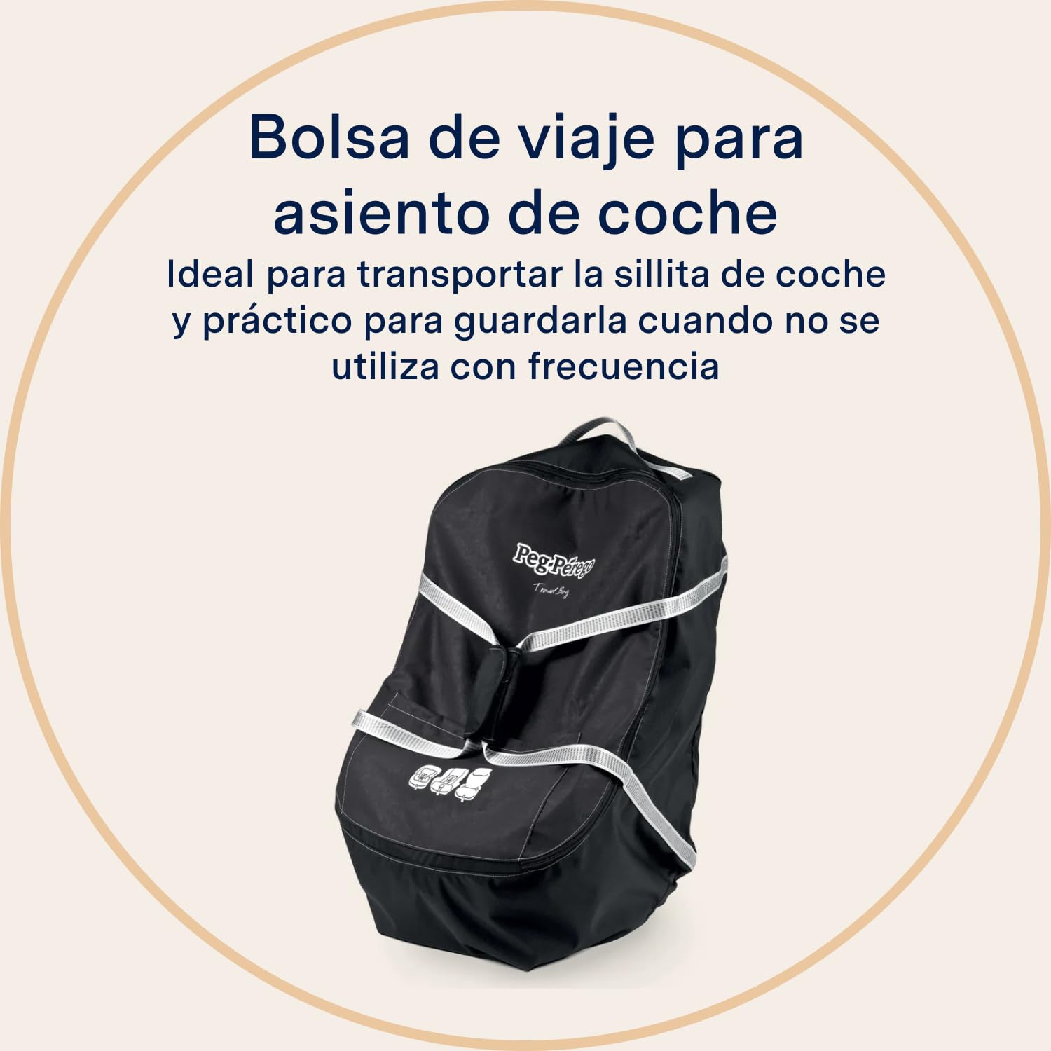 peg-perego-travel-bag-car-seat-bolsa-de-transporte-para-silla-de-coche-y-base-pr image 2