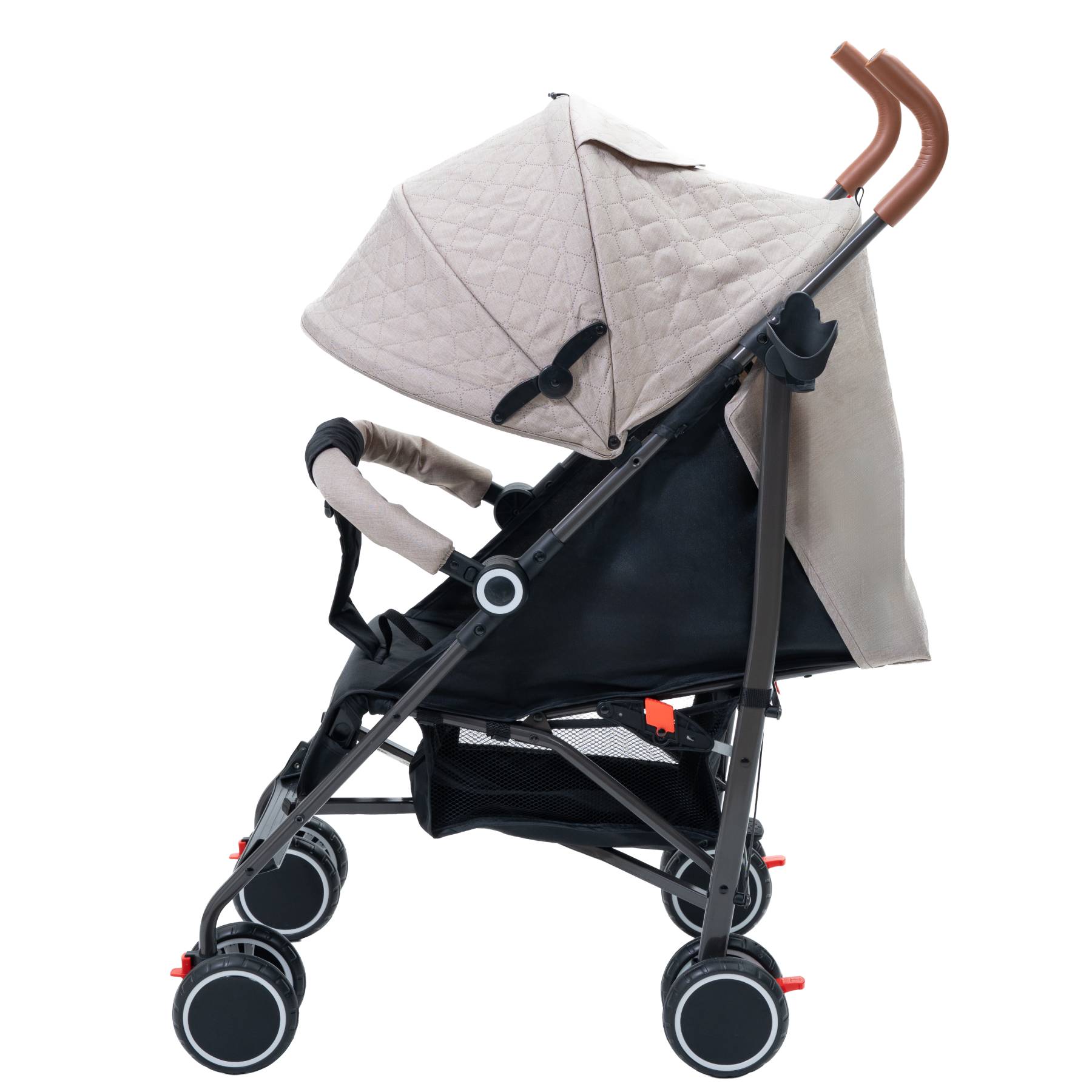 prinsel-fiesta-lx-taupe-carriola-de-bast-n-ligera image 3