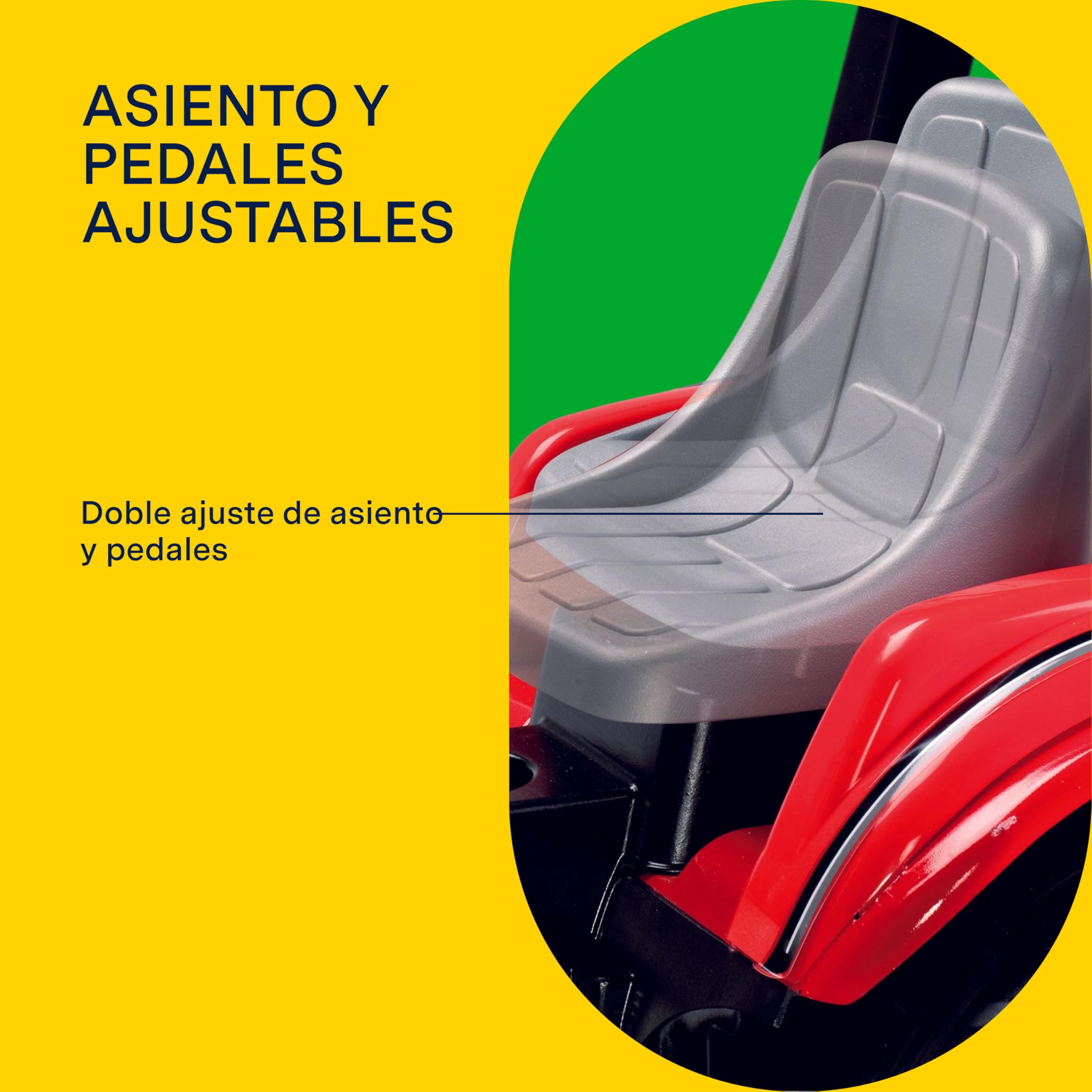 peg-perego-maxi-diesel-tractor-de-pedales-con-remolque-a-partir-de-2-a-os image 6