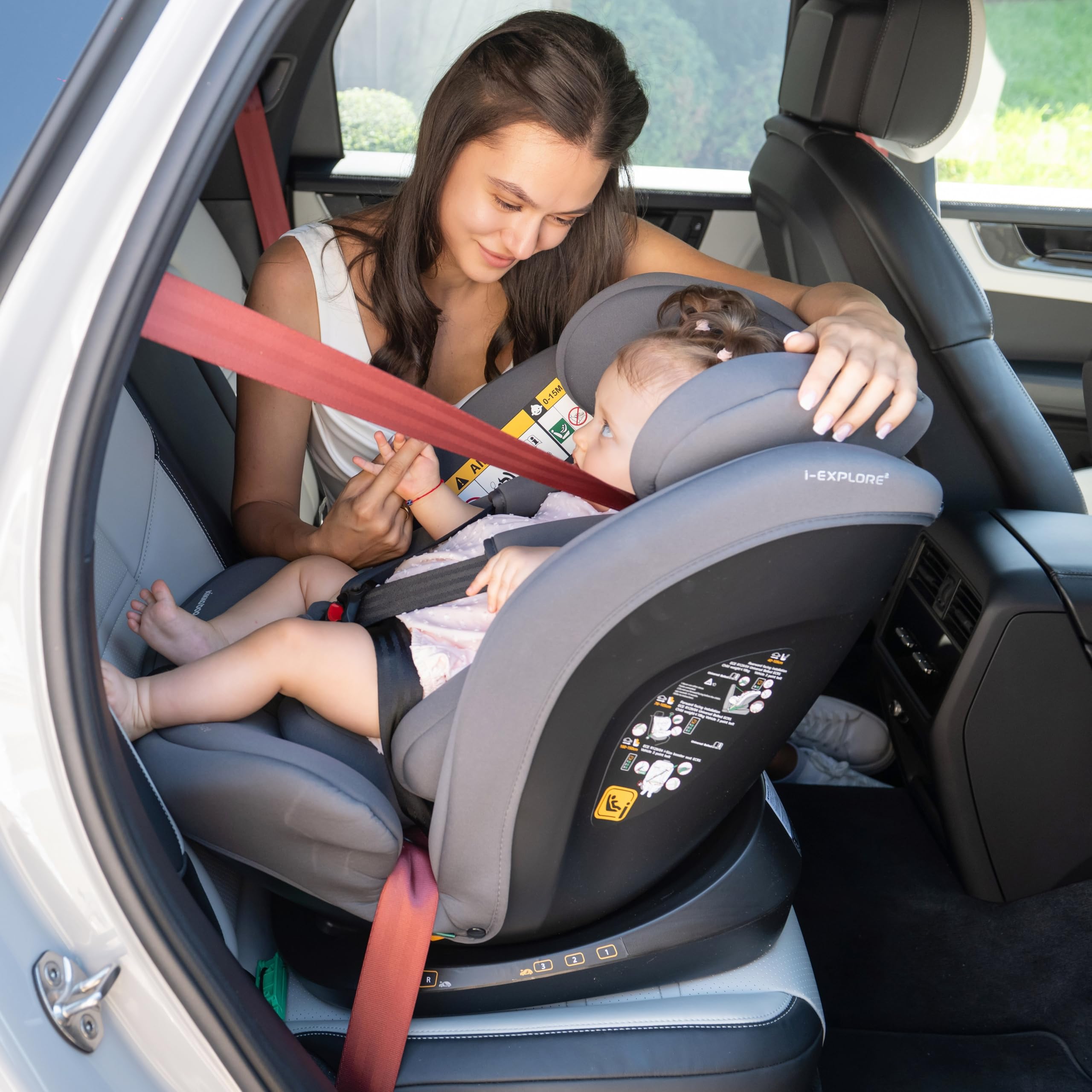kikkaboo-i-explore-2-silla-coche-i-size-40-150-cm-sin-isofix-grey image 2
