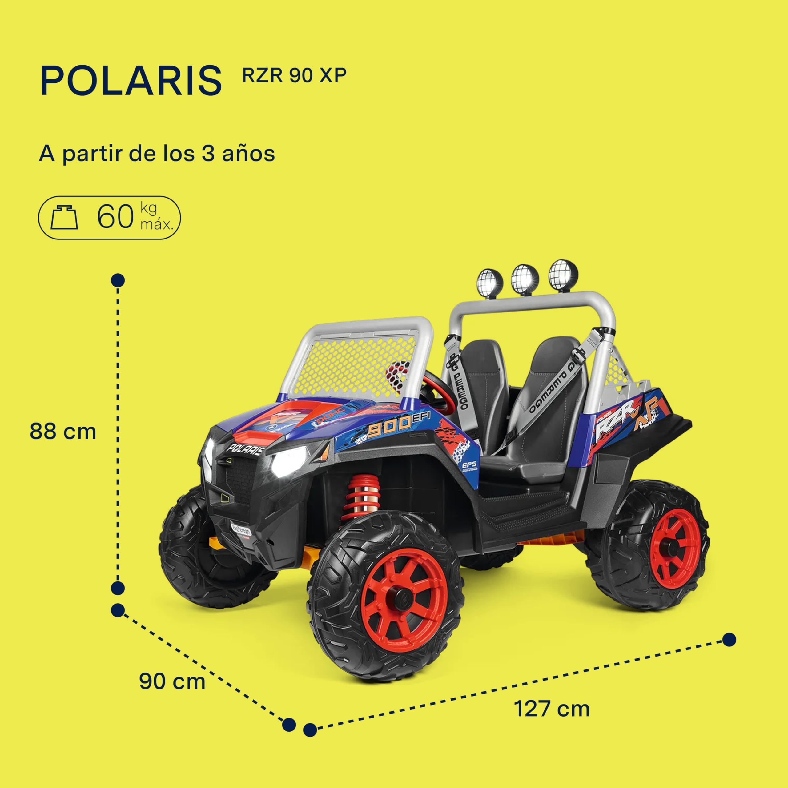 peg-perego-polaris-rzr-900-xp-24v-veh-culo-todoterreno-el-ctrico-2-plazas image 2