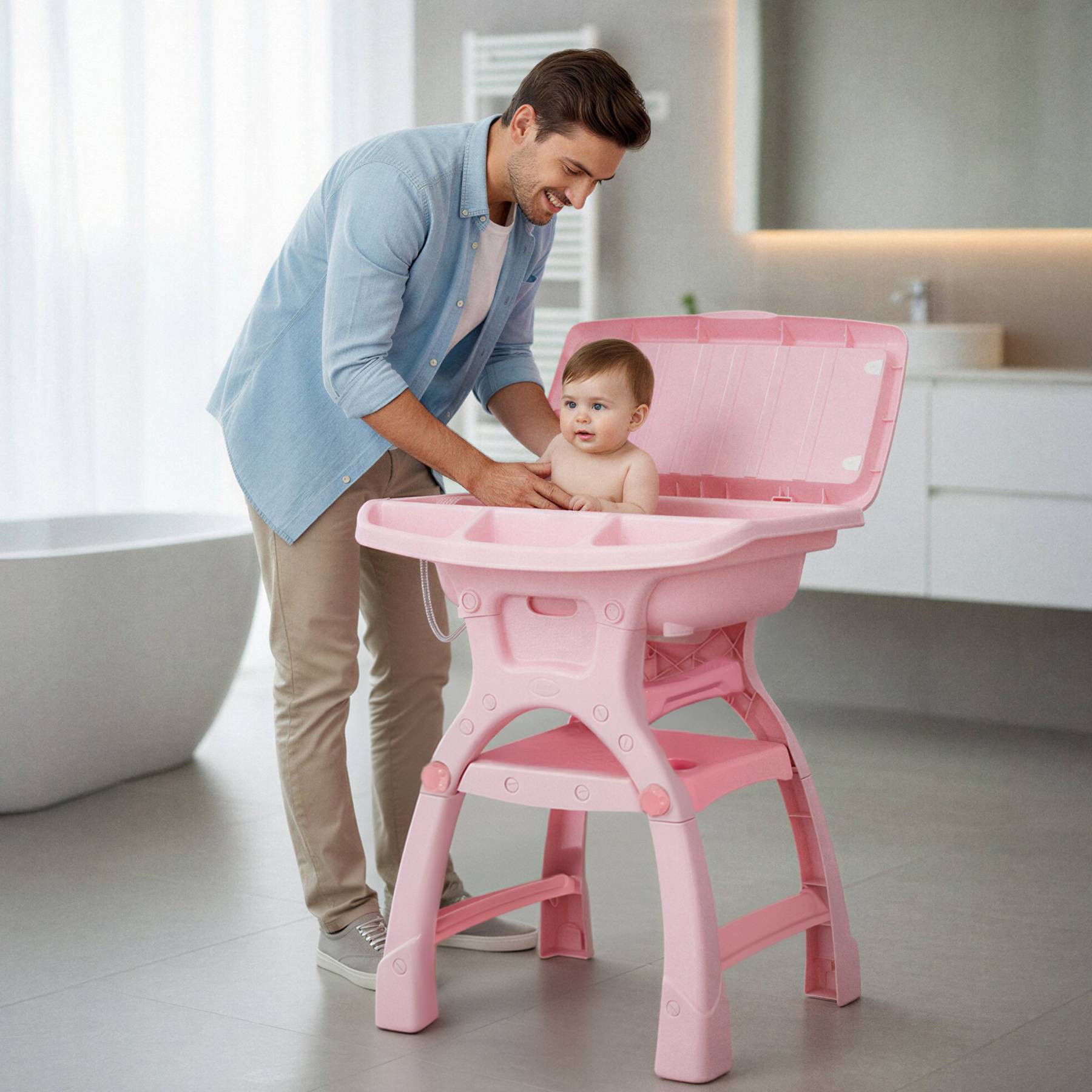 prinsel-baby-evolution-3-en-1-rosa image 5