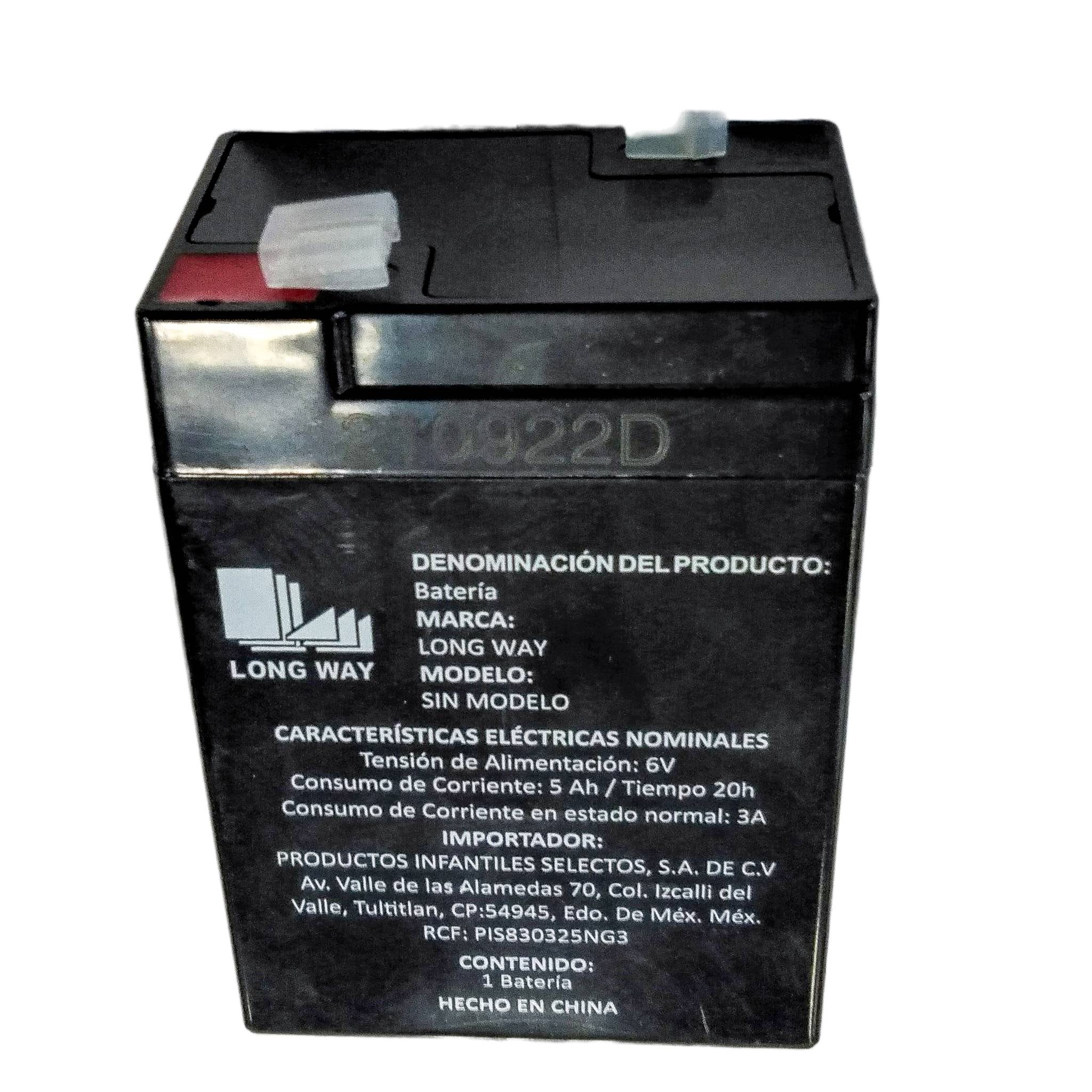 prinsel-bater-a-6-volts-recargable-para-moto-mini-quad image 3