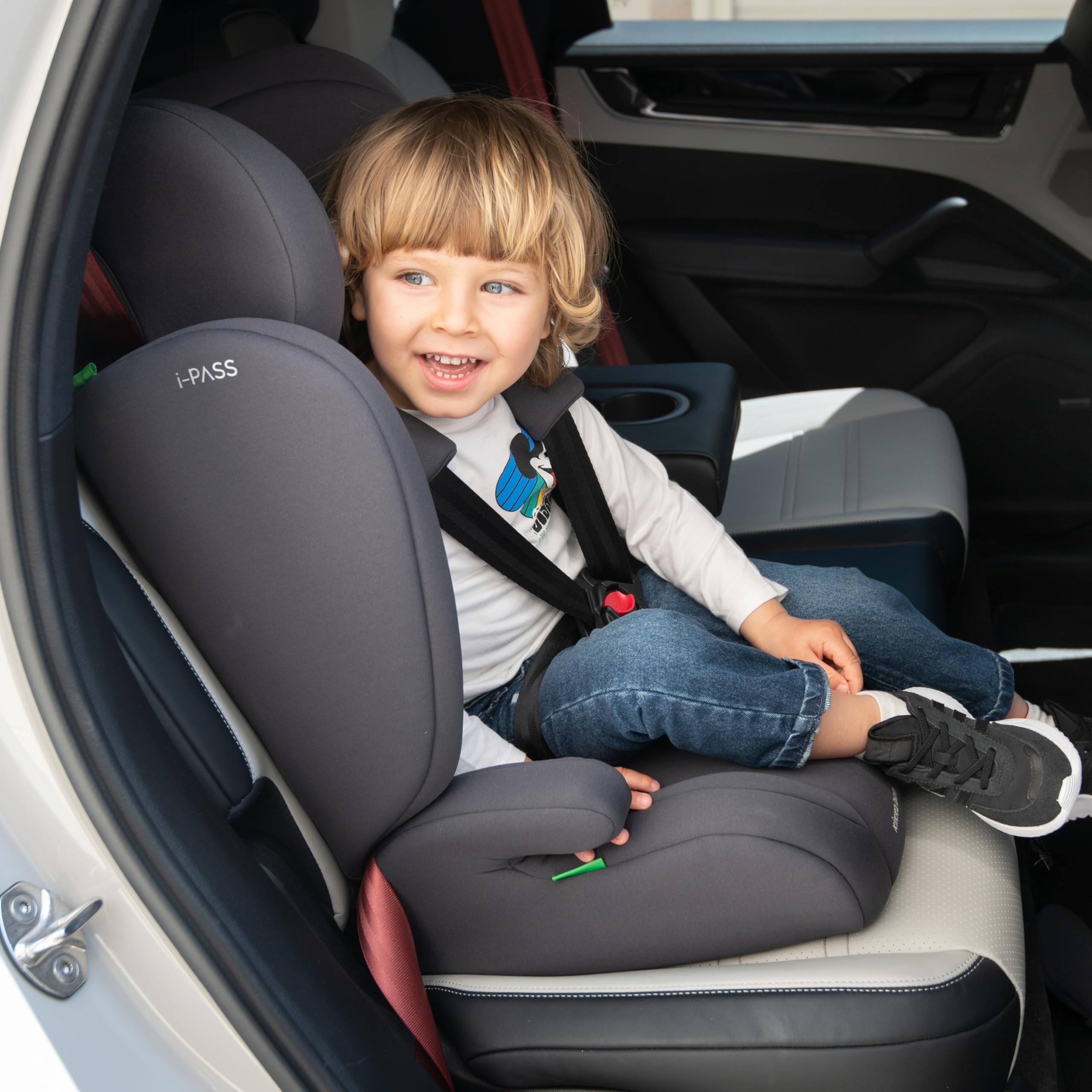 kikkaboo-i-pass-silla-de-coche-grupo-1-2-3-9-36-kg-76-150-cm-gris image 3