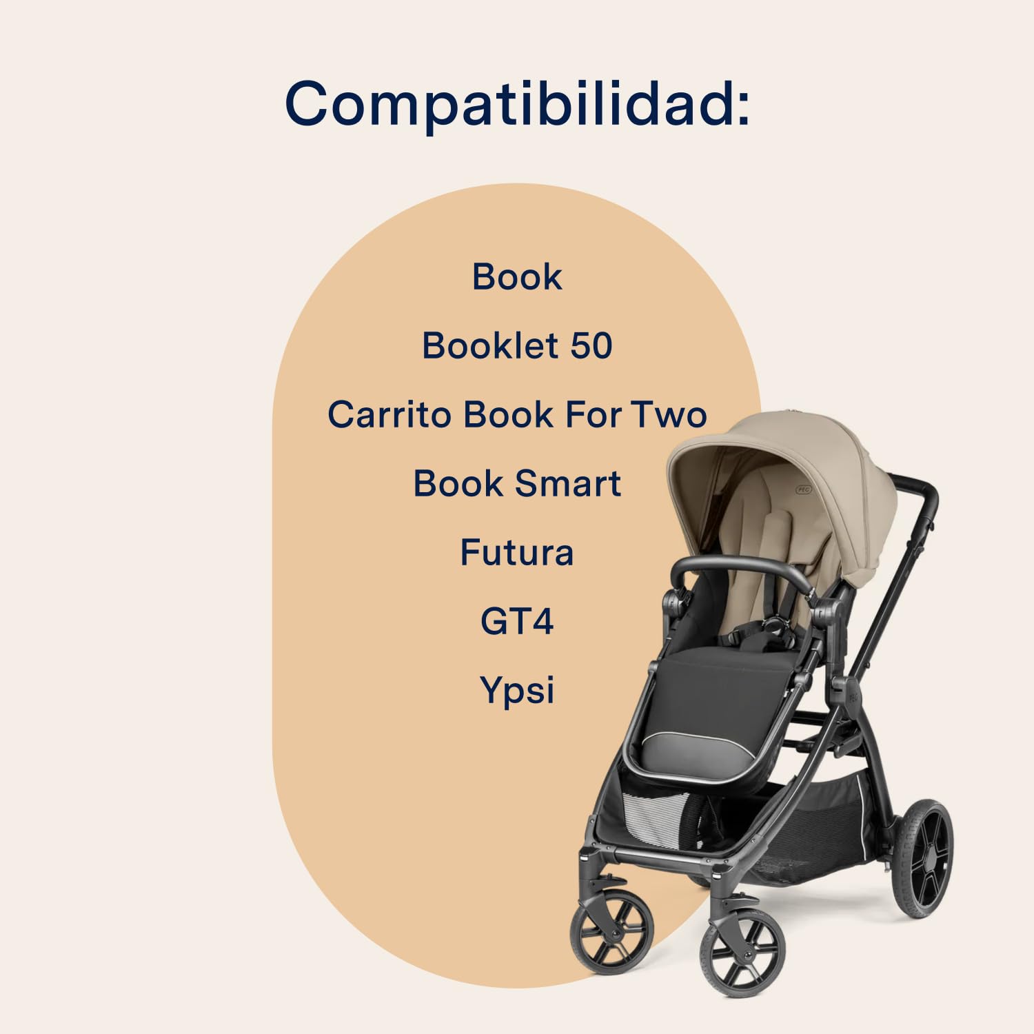 peg-perego-ride-with-me-board-patinete-plataforma-trasera-para-book-negro-22-kg image 3