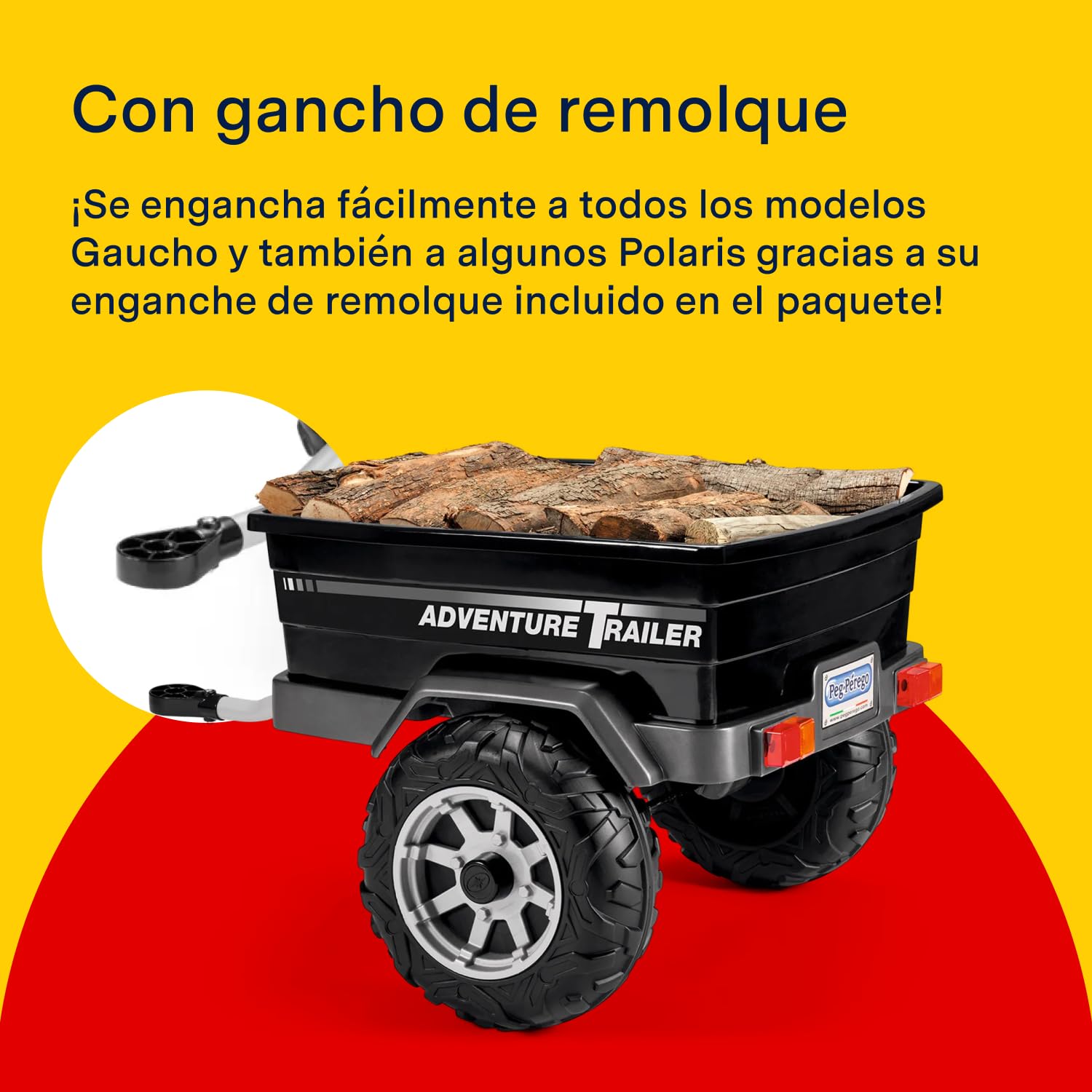 peg-perego-adventure-trailer-remolque-para-gaucho-y-polaris-30-kg image 3