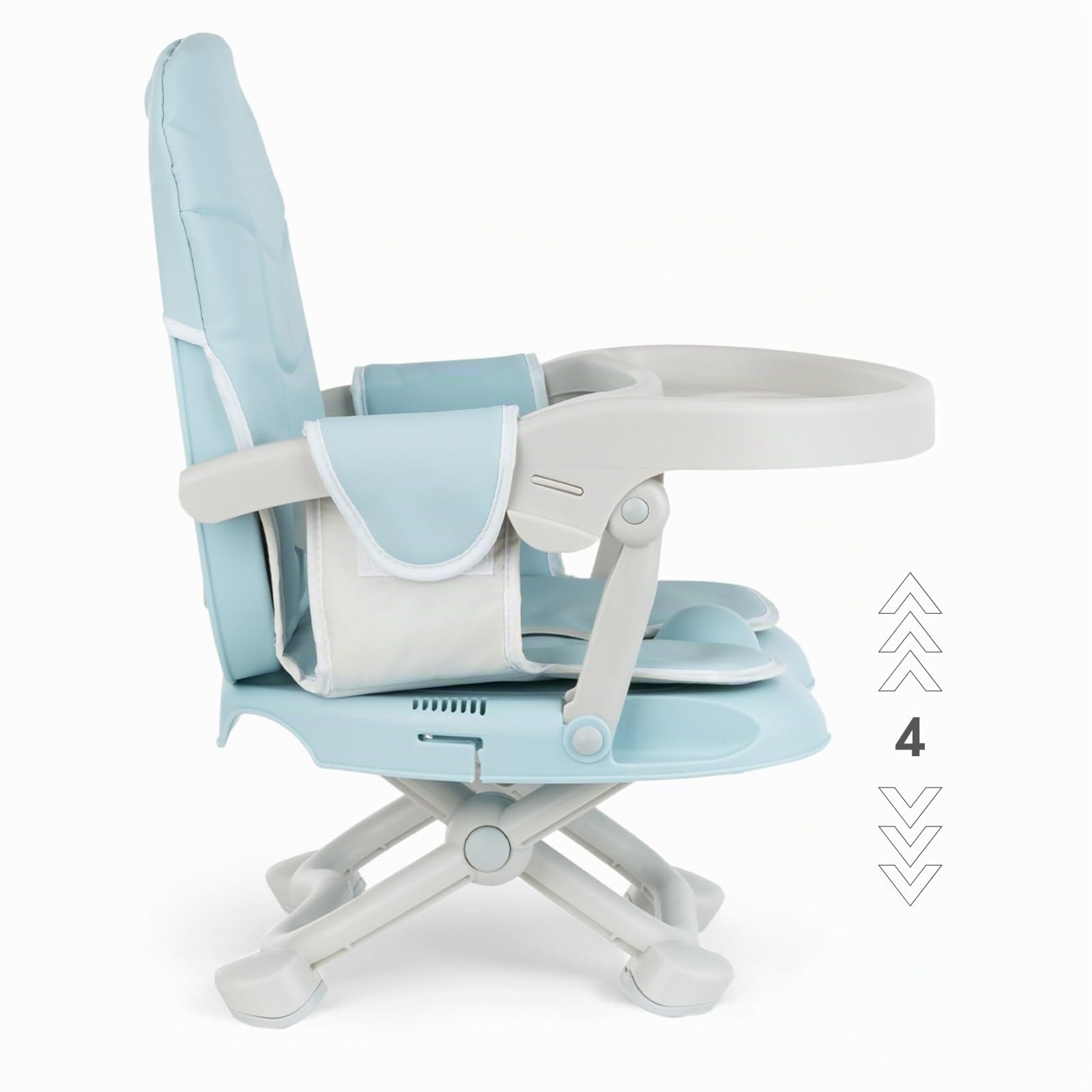 kikkaboo-papoo-asiento-elevador-booster-plegable-azul image 3