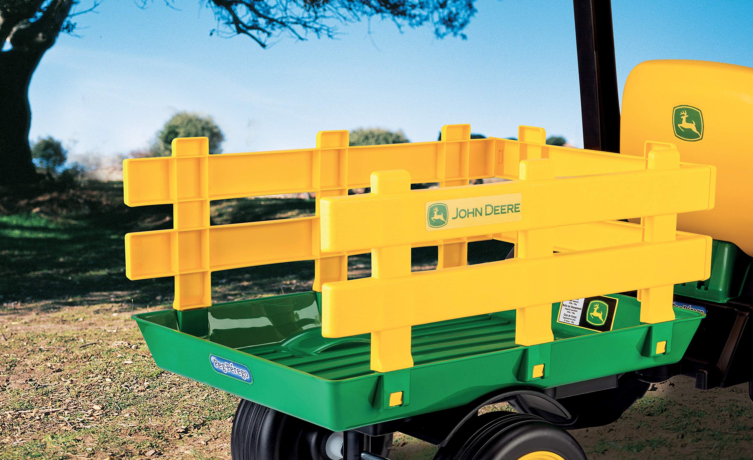 peg-perego-john-deere-ground-loader-tractor-el-ctrico-montable-para-ni-os-desde- image 2