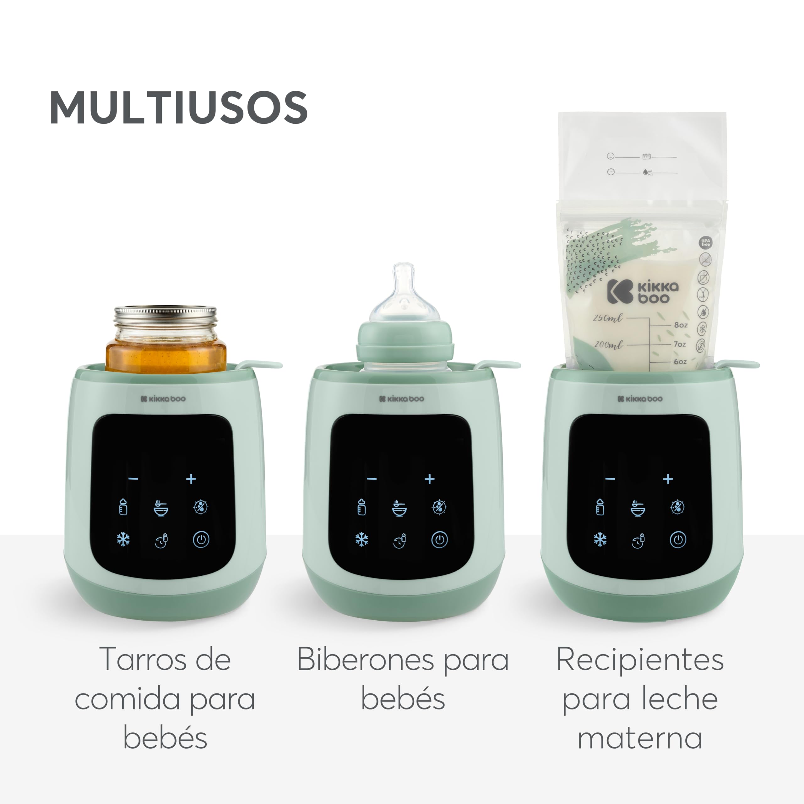 kikkaboo-caldo-calienta-biberones-port-til-4-en-1-esterilizador-descongelador-me image 7