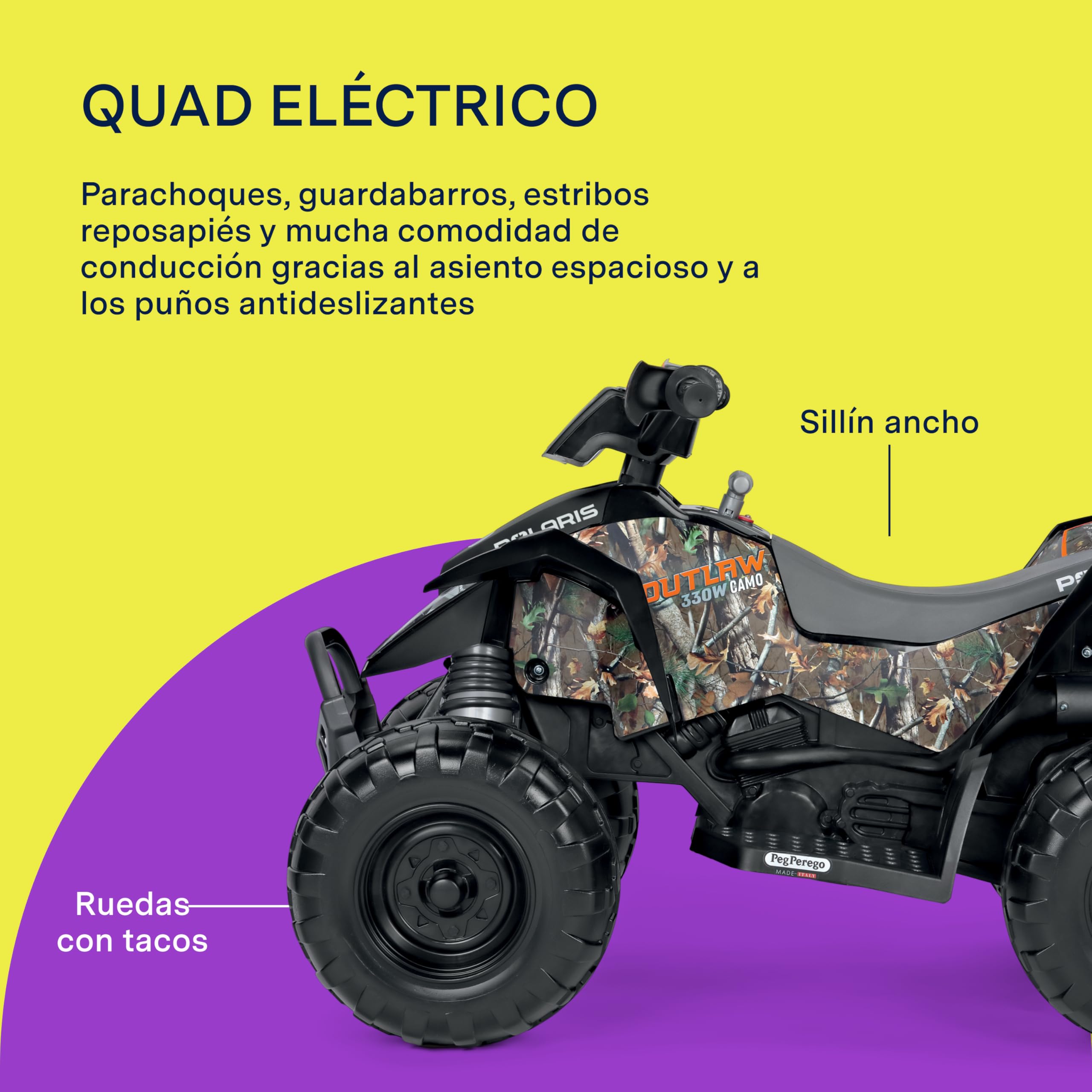 peg-perego-polaris-outlaw-330w-quad-el-ctrico-12v-camo image 4