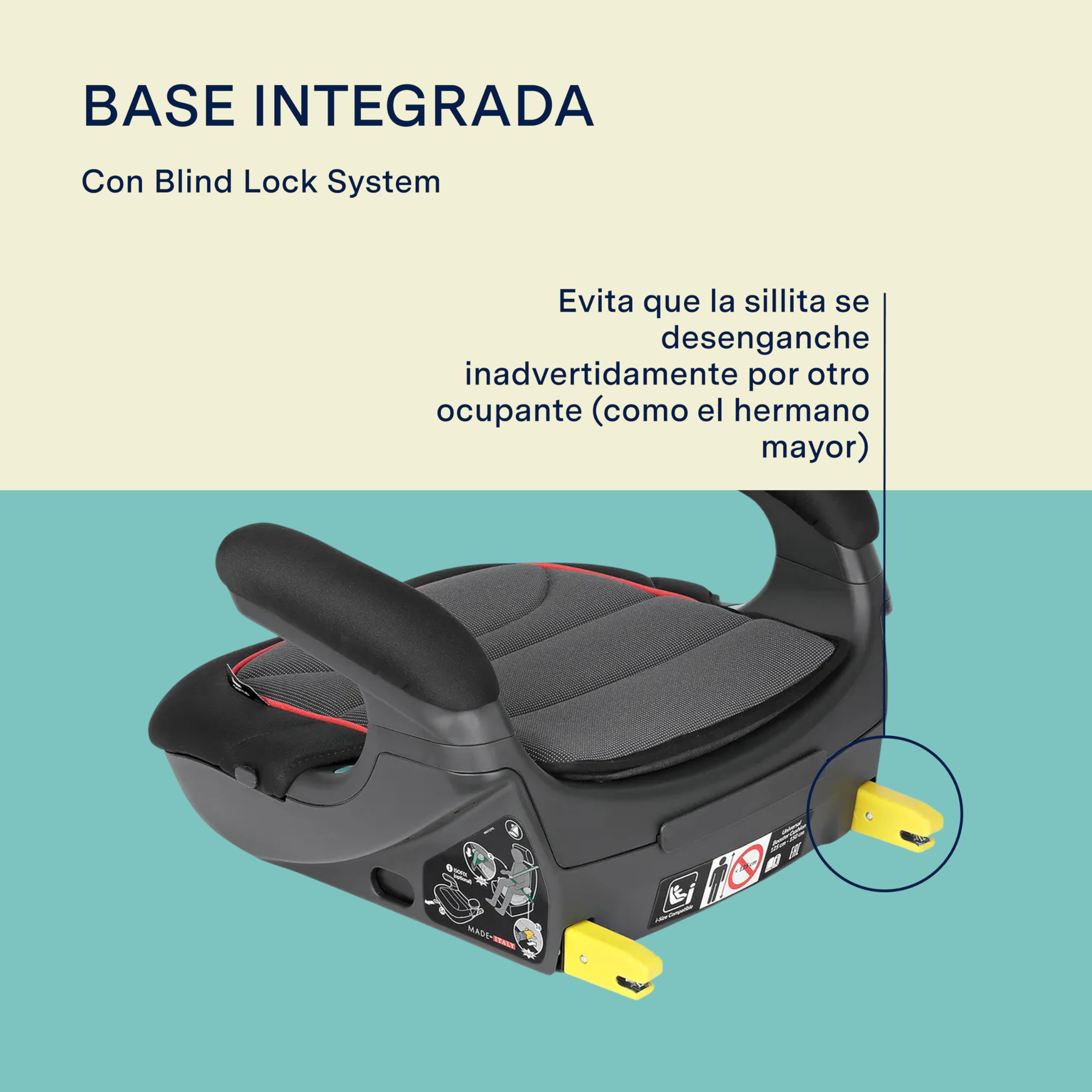 peg-perego-viaggio-shuttle-i-size-alzador-125-150-cm-isofix-active image 6