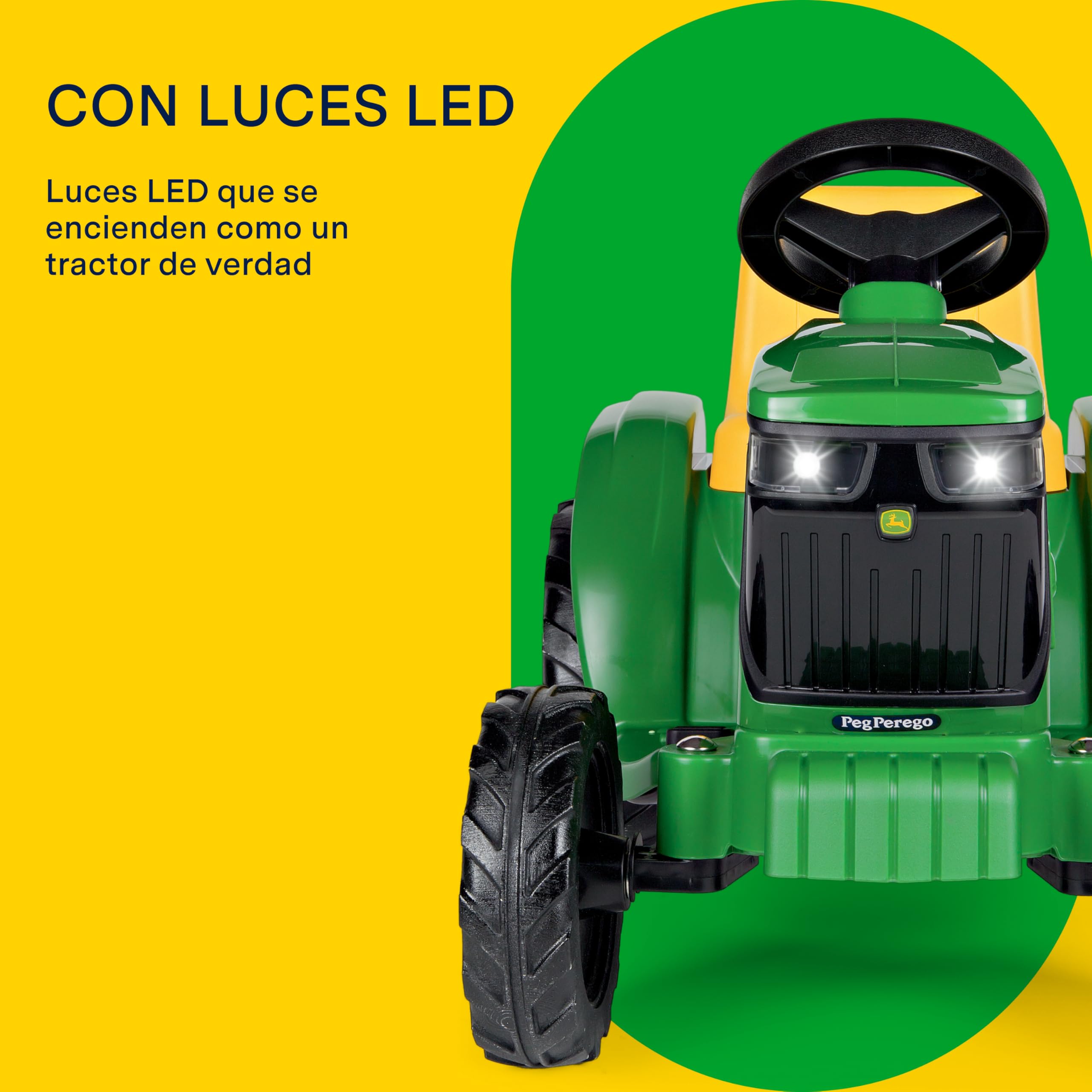 peg-perego-john-deere-mini-tractor-6v-tractor-el-ctrico-montable-desde-1-a-o image 4