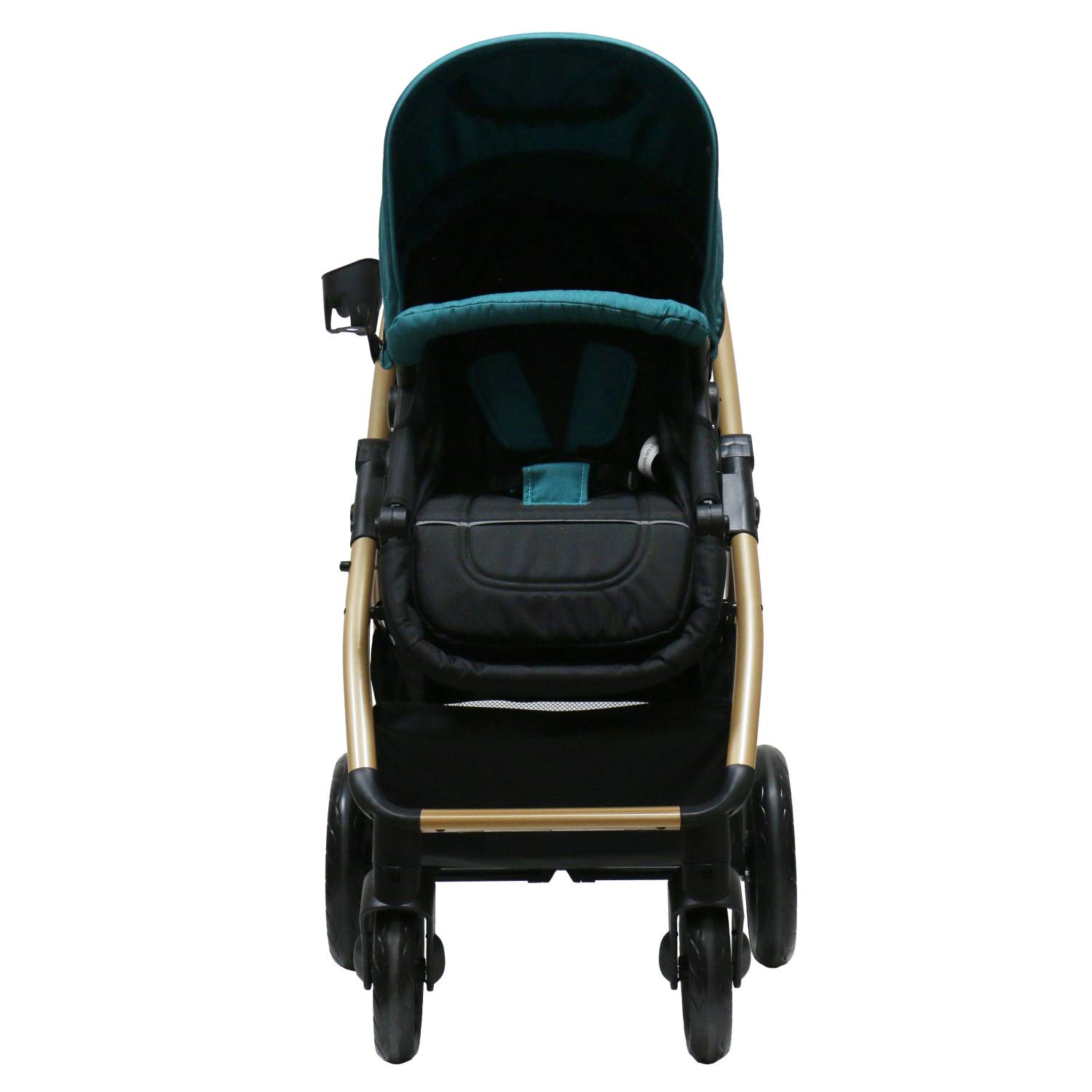 prinsel-carriola-alfa-acqua-con-asiento-reversible-y-chasis-dorado image 5