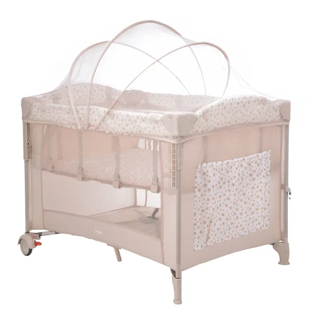 prinsel-baby-colecho-beige-cuna-colecho-2-niveles image 1