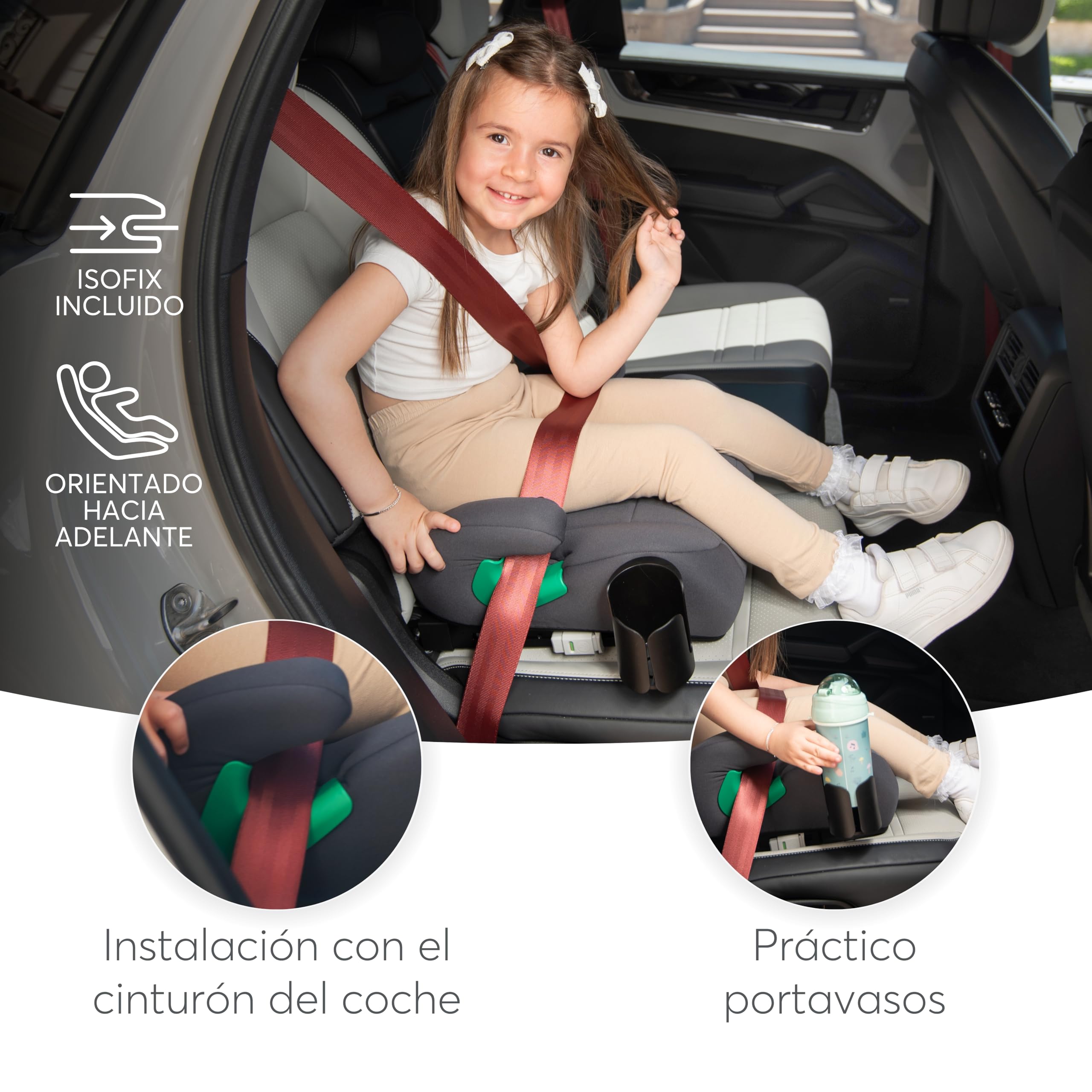 kikkaboo-i-pop-alzador-coche-isofix-i-size-125-150-cm-gris image 4